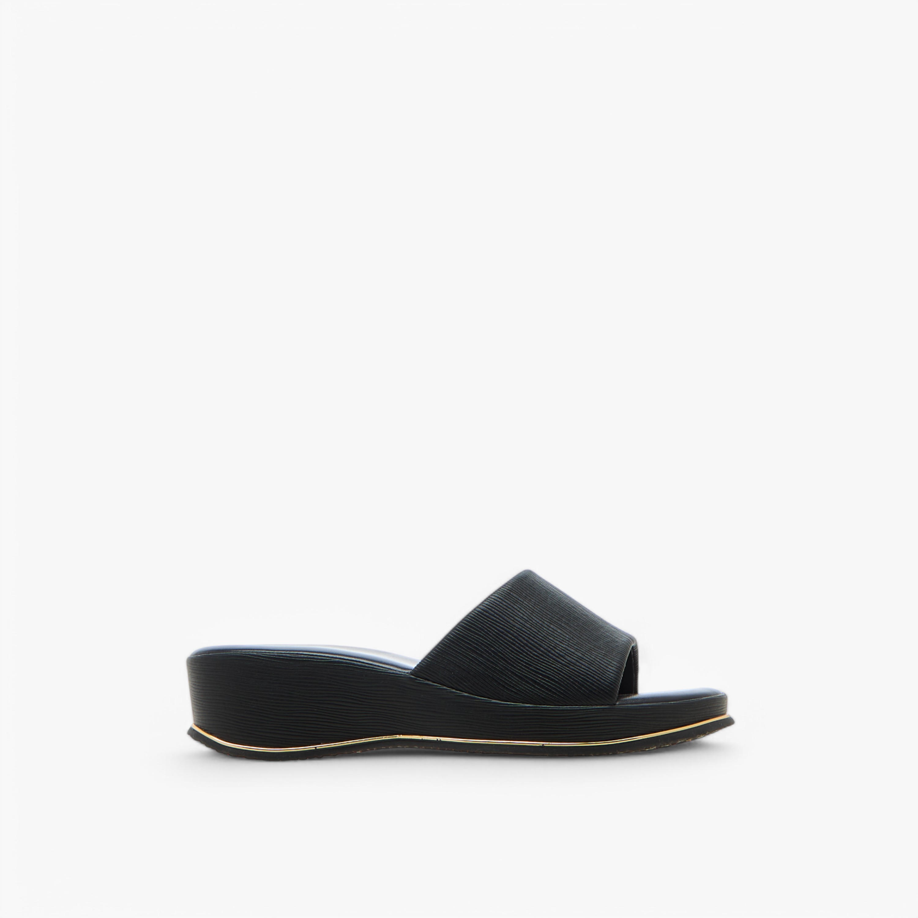 Flora Bella Textured Slip-On Sandals with Wedge Heel-women-shoes-sandals-heeled-image-3