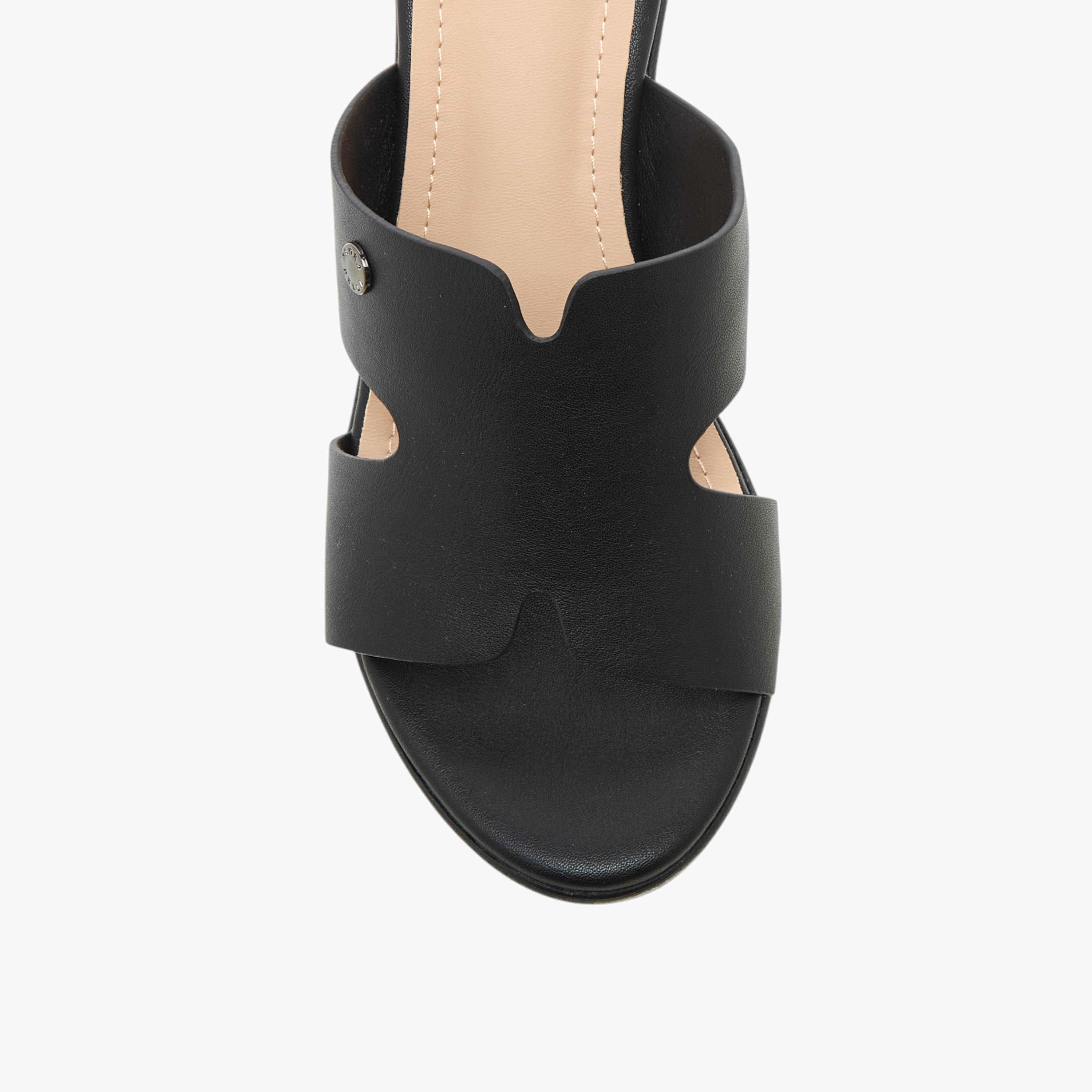 Flora Bella Cut Out Detail Slip-On Sandals with Platform Heels-women-shoes-sandals-heeled-image-4