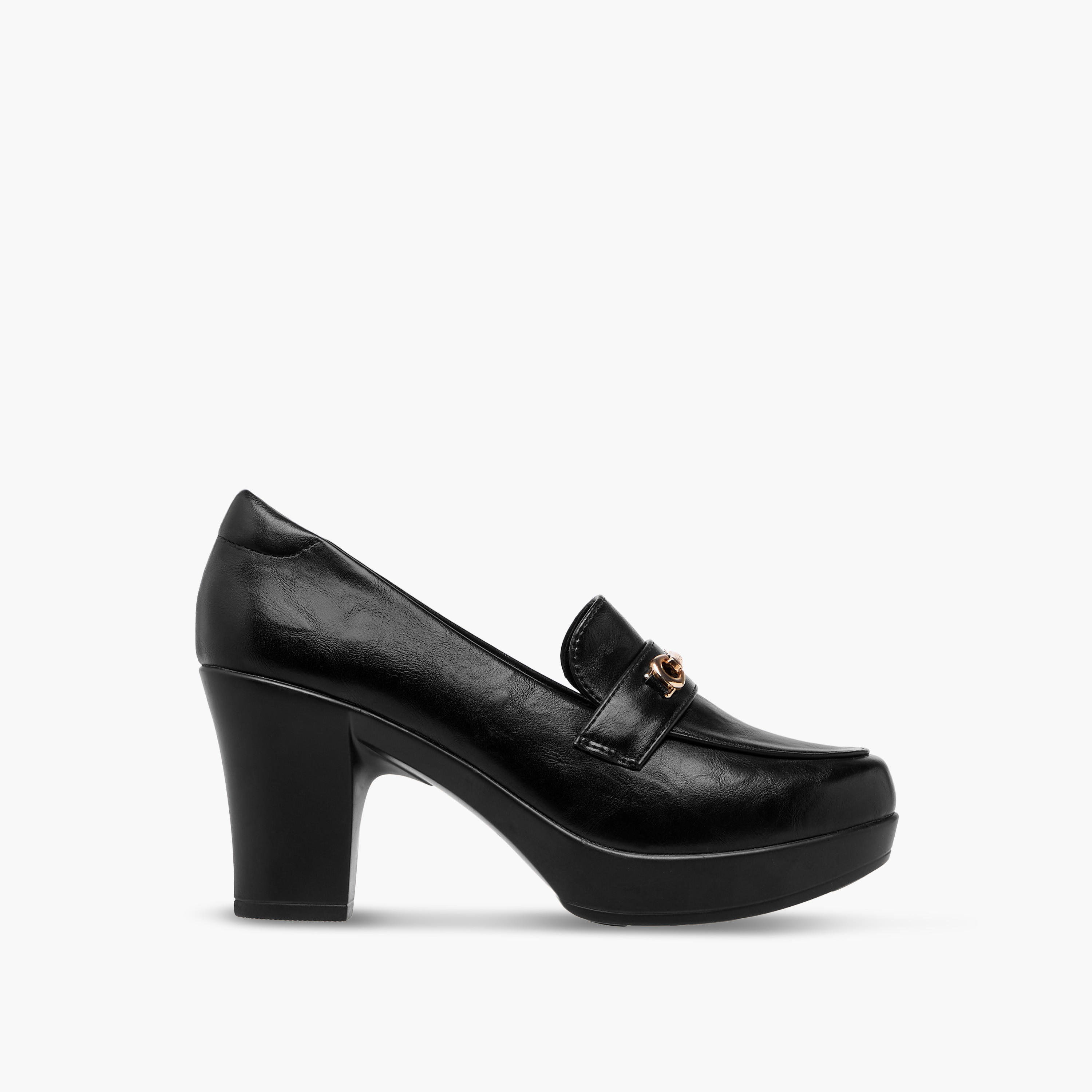 Flora Bella Horsebit Accent Shoes with Block Heels-women-shoes-heels-image-3