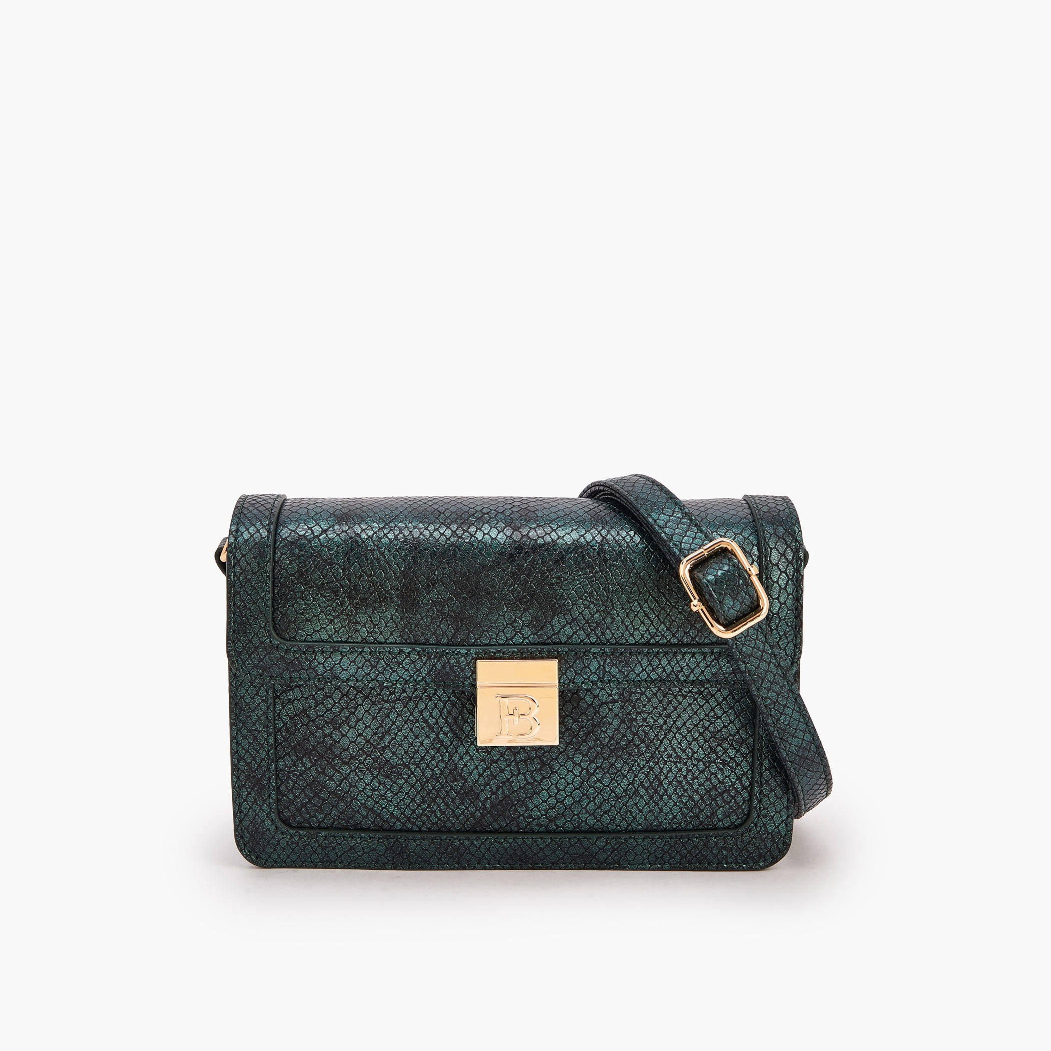 شنطة كروس بودي بارزة الملمس بحزام كتف قابل للفصل من فلورا بيلا-women-bagsandwallets-handbags-image-1