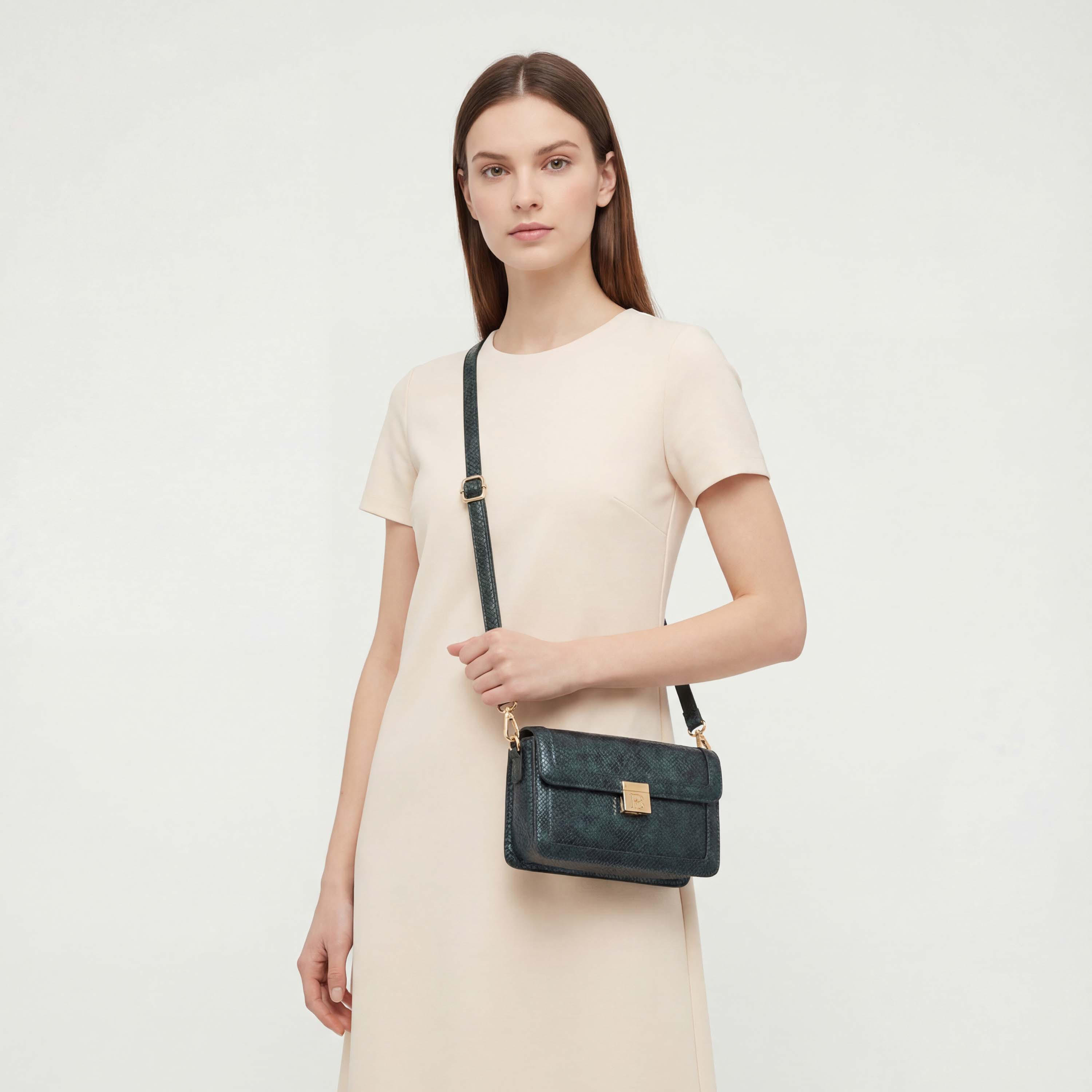 شنطة كروس بودي بارزة الملمس بحزام كتف قابل للفصل من فلورا بيلا-women-bagsandwallets-handbags-image-2