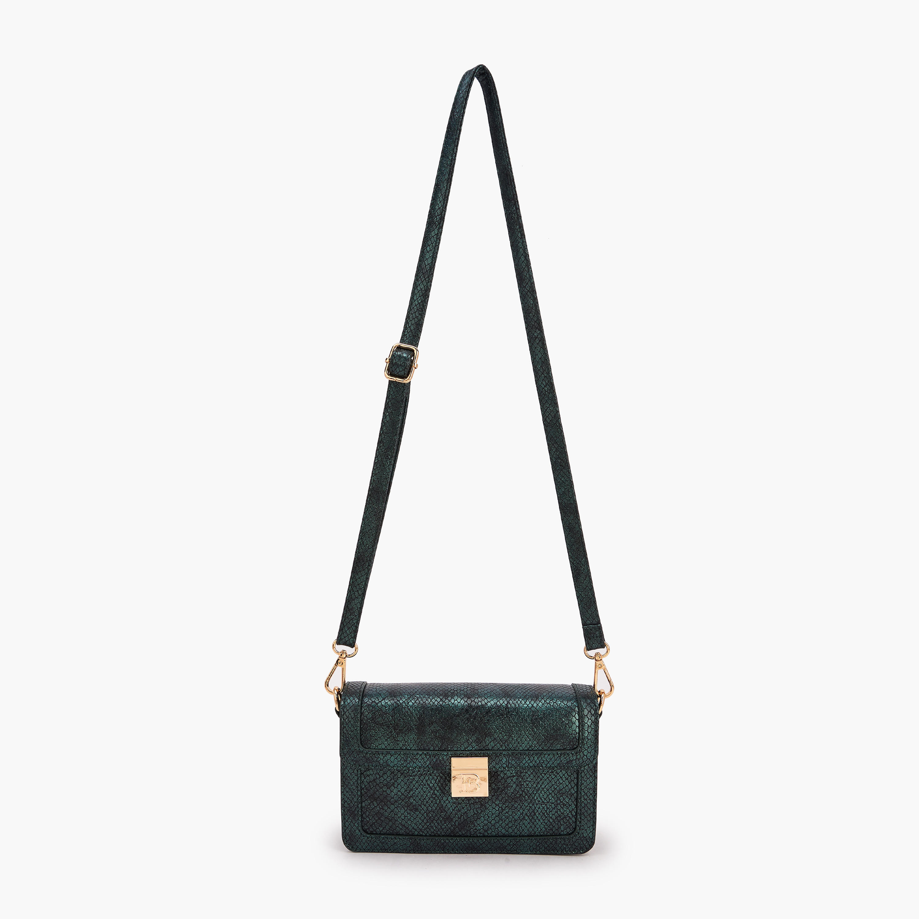 شنطة كروس بودي بارزة الملمس بحزام كتف قابل للفصل من فلورا بيلا-women-bagsandwallets-handbags-image-3