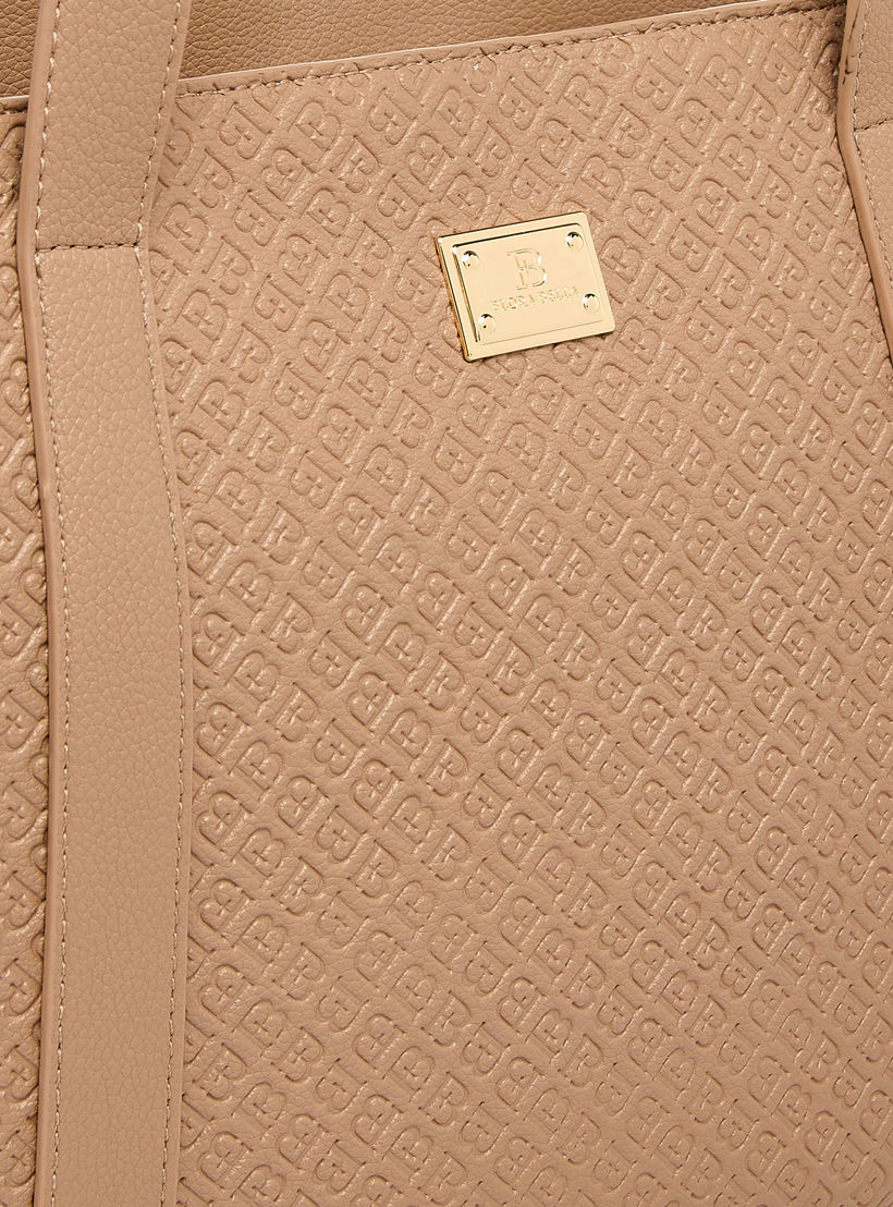 Flora Bella Monogram Embossed Tote Bag with Detachable Strap-women-bagsandwallets-handbags-image-5