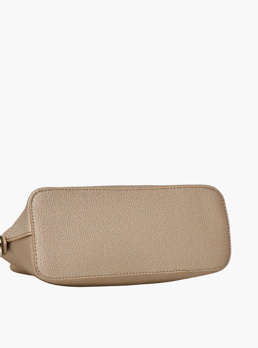 Flora Bella Textured Crossbody Bag with Detachable Strap and Zip Closure-women-bagsandwallets-handbags-image-8