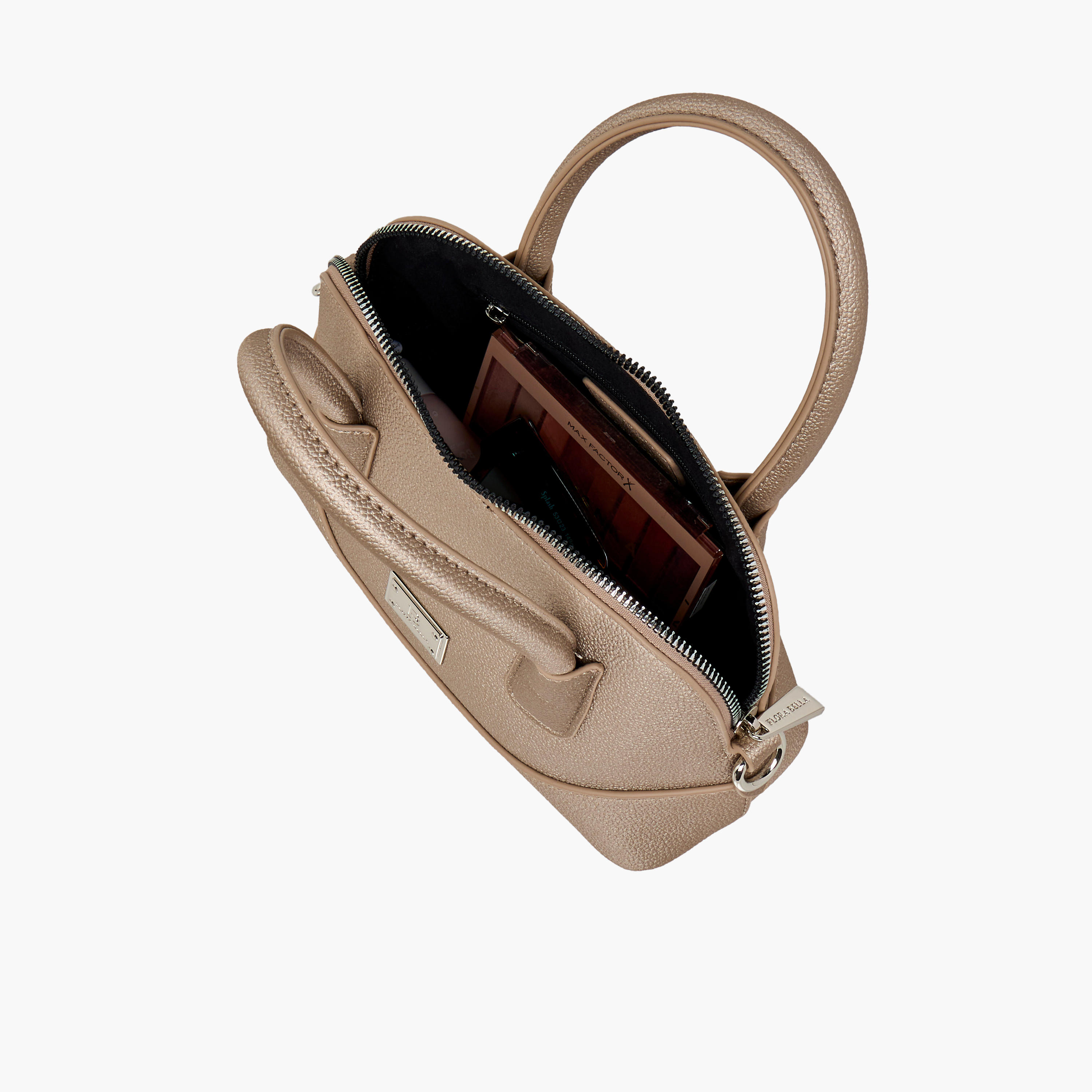 Flora Bella Textured Crossbody Bag with Detachable Strap and Zip Closure-women-bagsandwallets-handbags-image-10