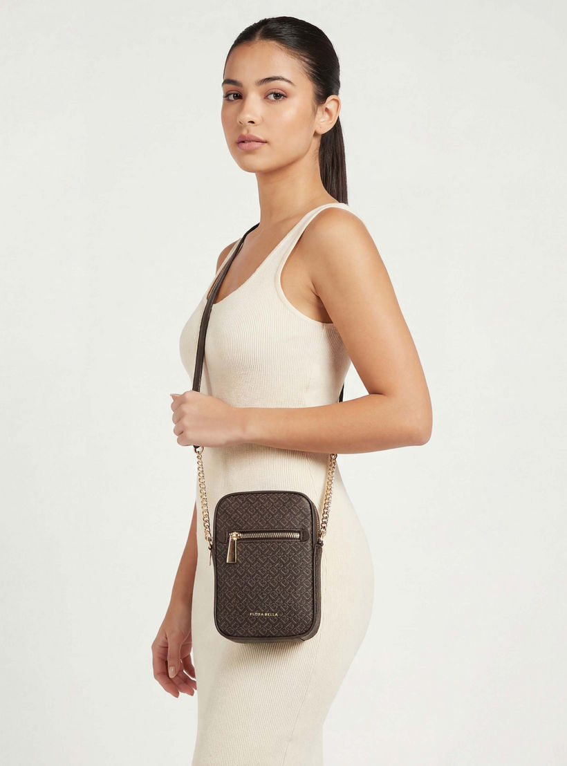شنطة كروس بودي سادة مع حزام قابل للتعديل من فلورا بيلا-women-bagsandwallets-handbags-image-2