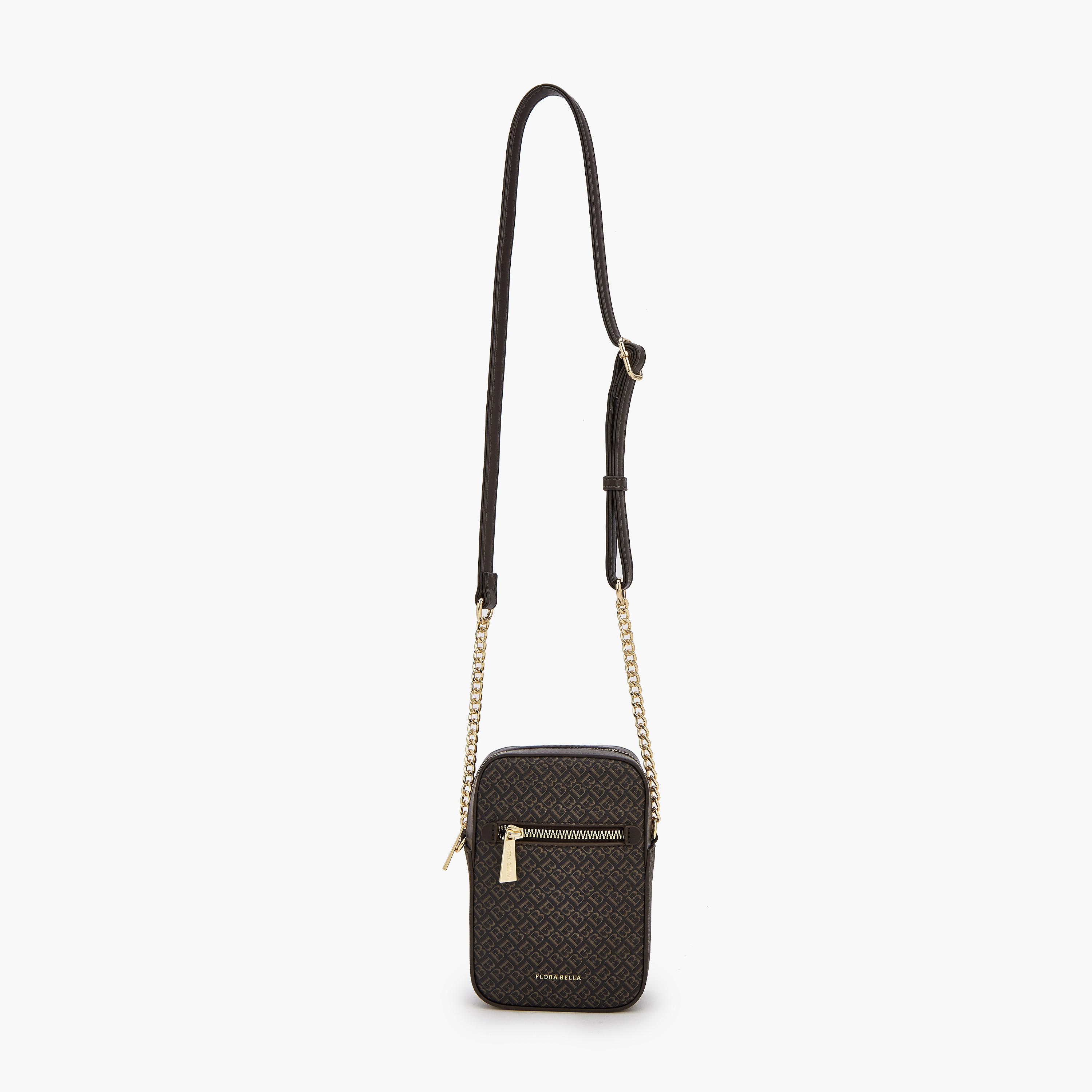 شنطة كروس بودي سادة مع حزام قابل للتعديل من فلورا بيلا-women-bagsandwallets-handbags-image-3