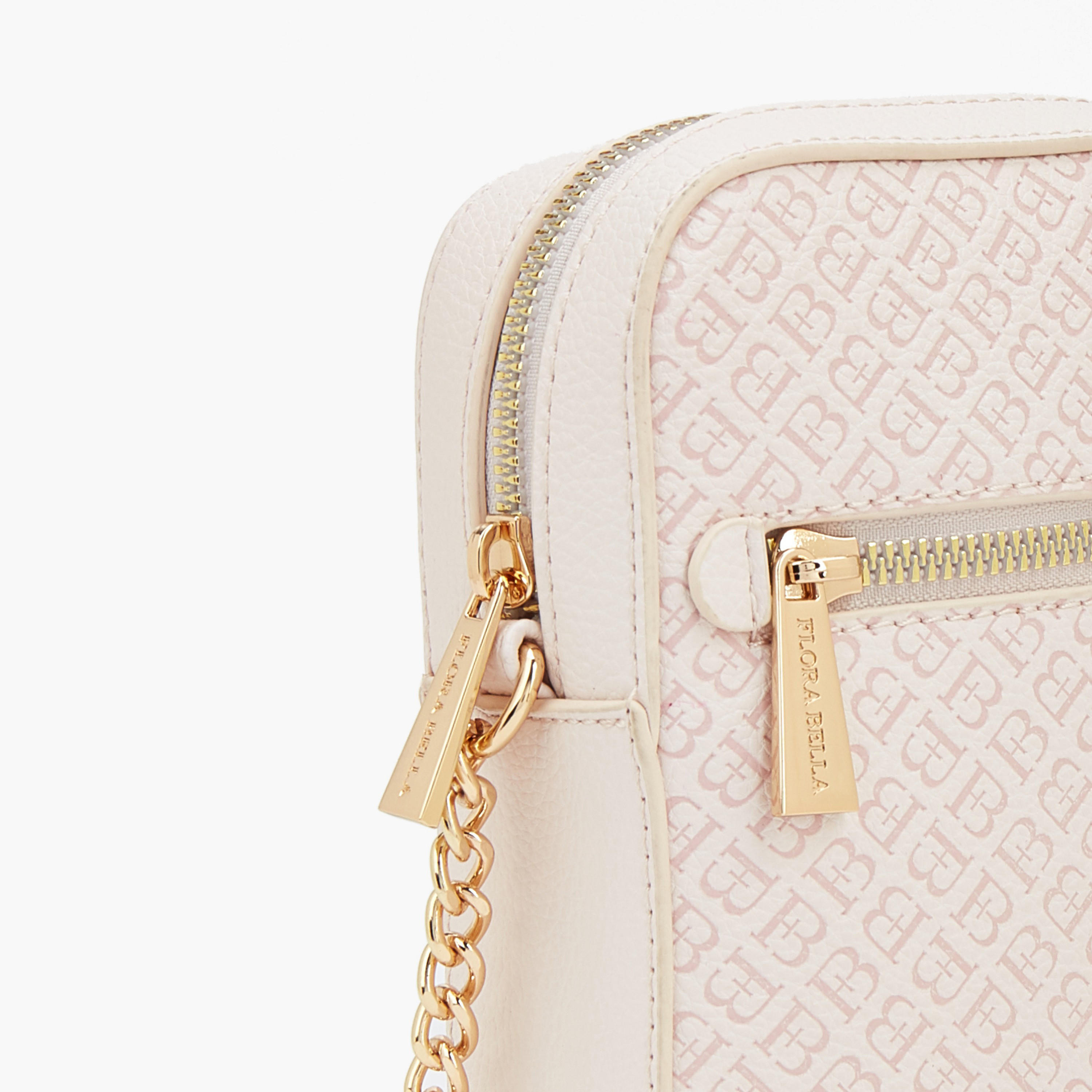 شنطة كروس بودي بطبعات مونوجرام وسحاب إغلاق من فلورا بيلا-women-bagsandwallets-handbags-image-4