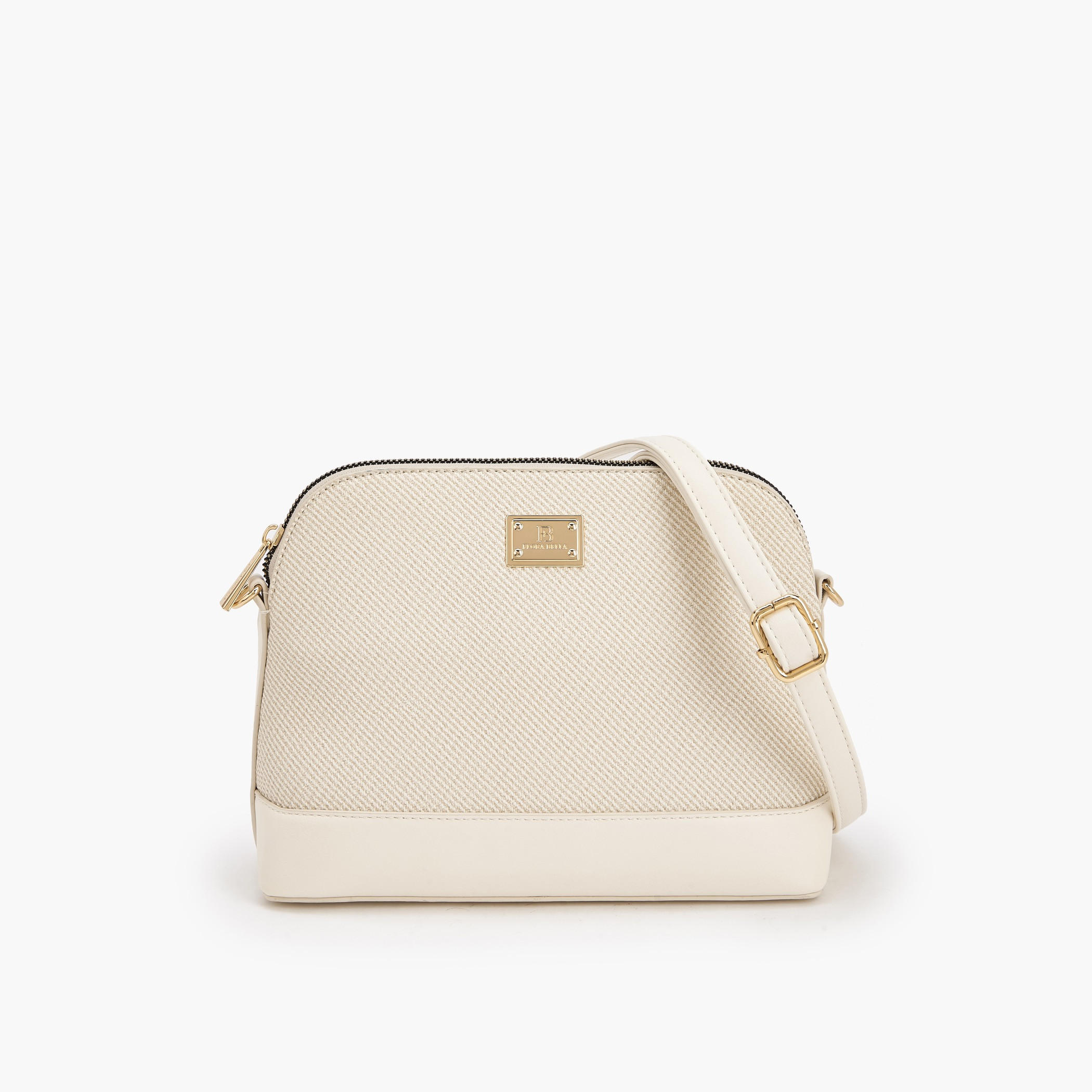 شنطة كروس بودي بارزة الملمس بحزام كتف قابل للفصل من فلورا بيلا-women-bagsandwallets-handbags-image-1