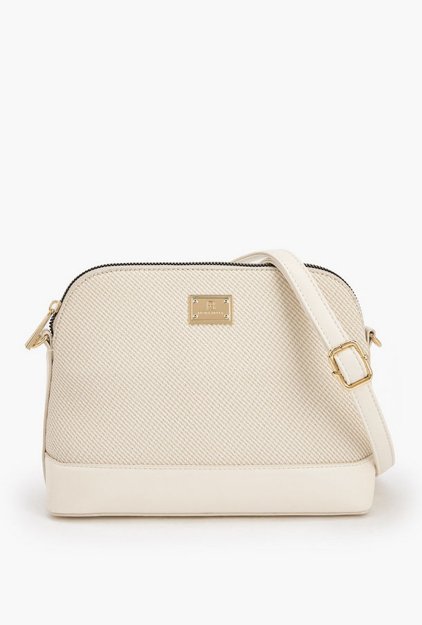 شنطة كروس بودي بارزة الملمس بحزام كتف قابل للفصل من فلورا بيلا-women-bagsandwallets-handbags-image-1