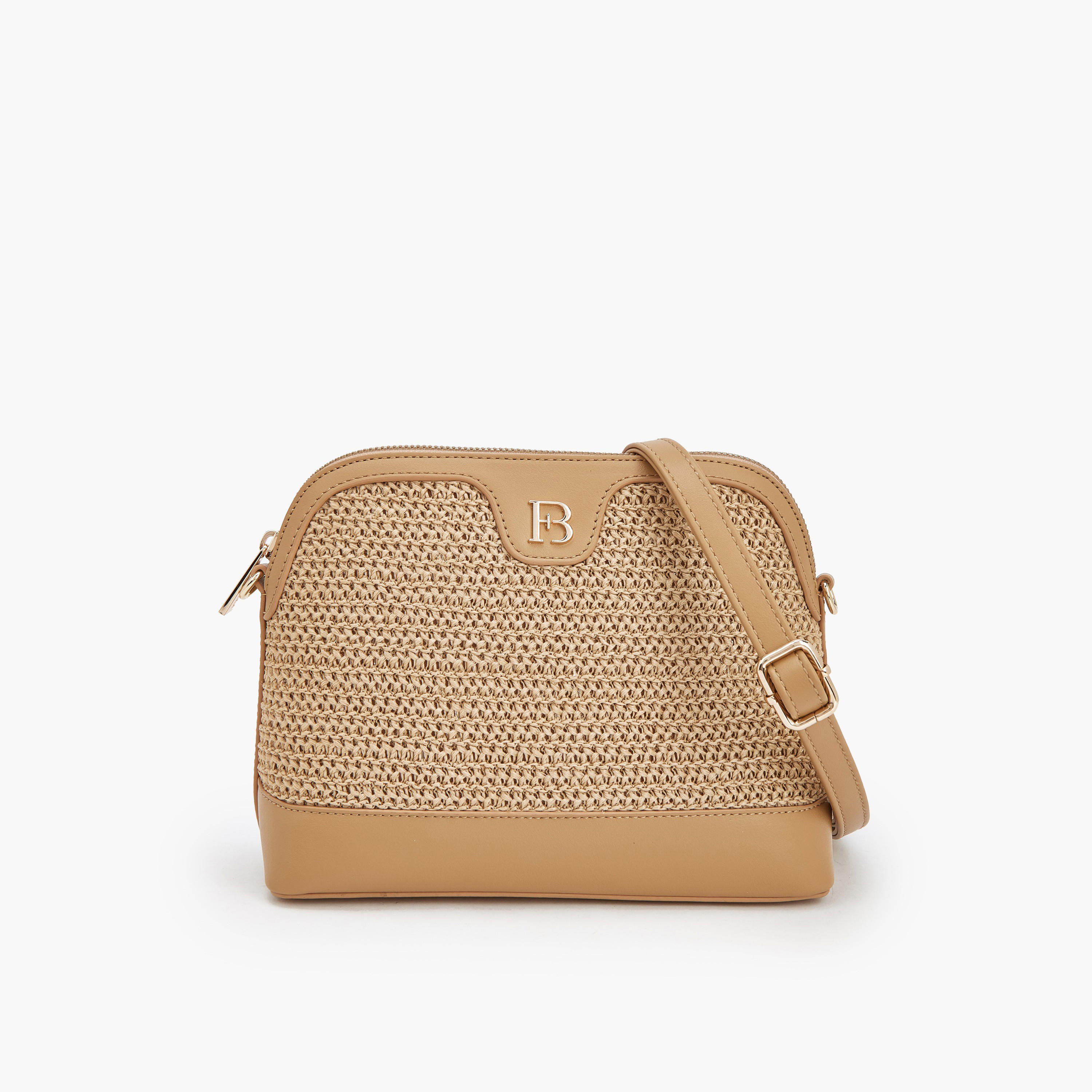 شنطة كروس بودي بارزة الملمس من فلورا بيلا-women-bagsandwallets-handbags-image-1