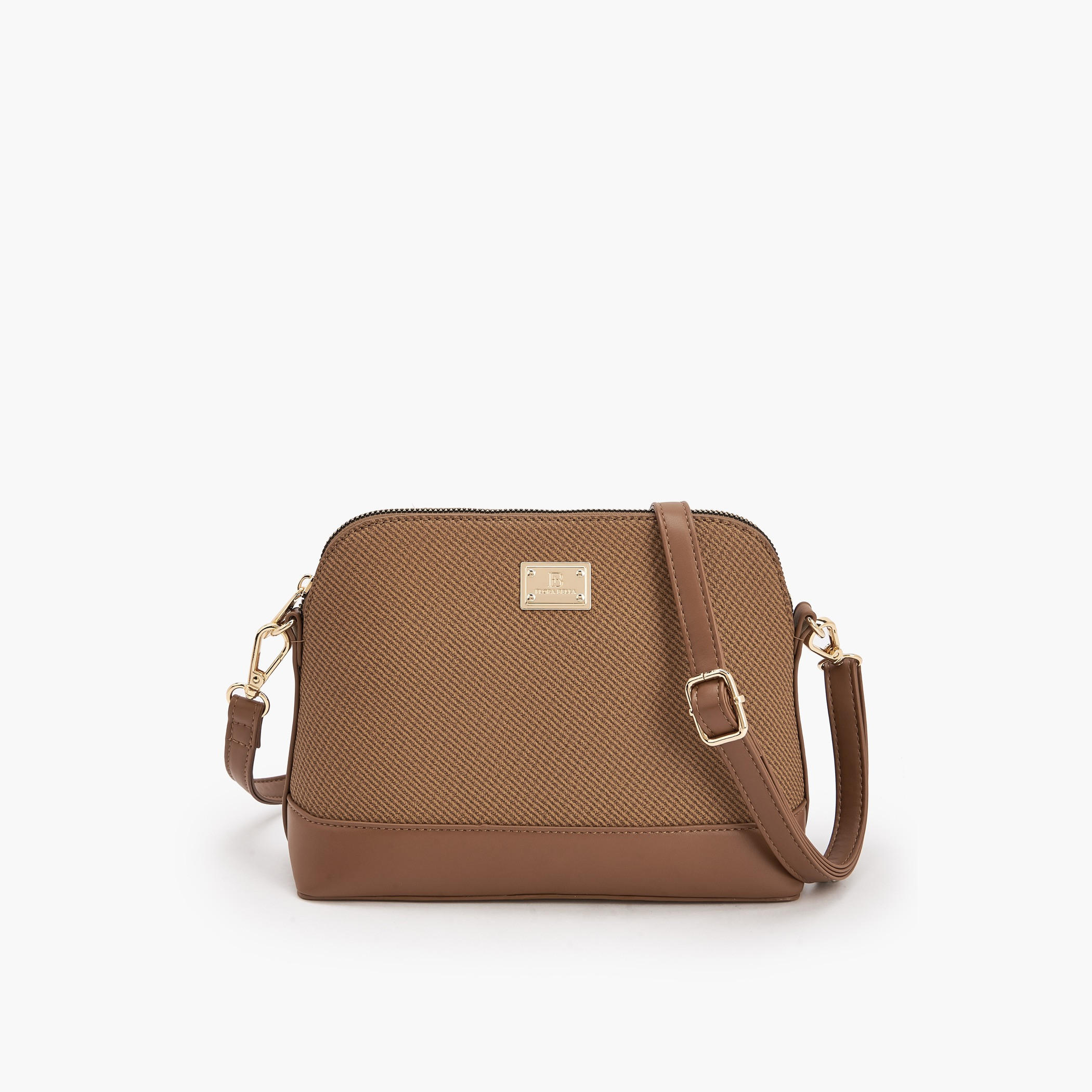 شنطة كروس بودي بارزة الملمس بحزام كتف قابل للفصل من فلورا بيلا-women-bagsandwallets-handbags-image-1