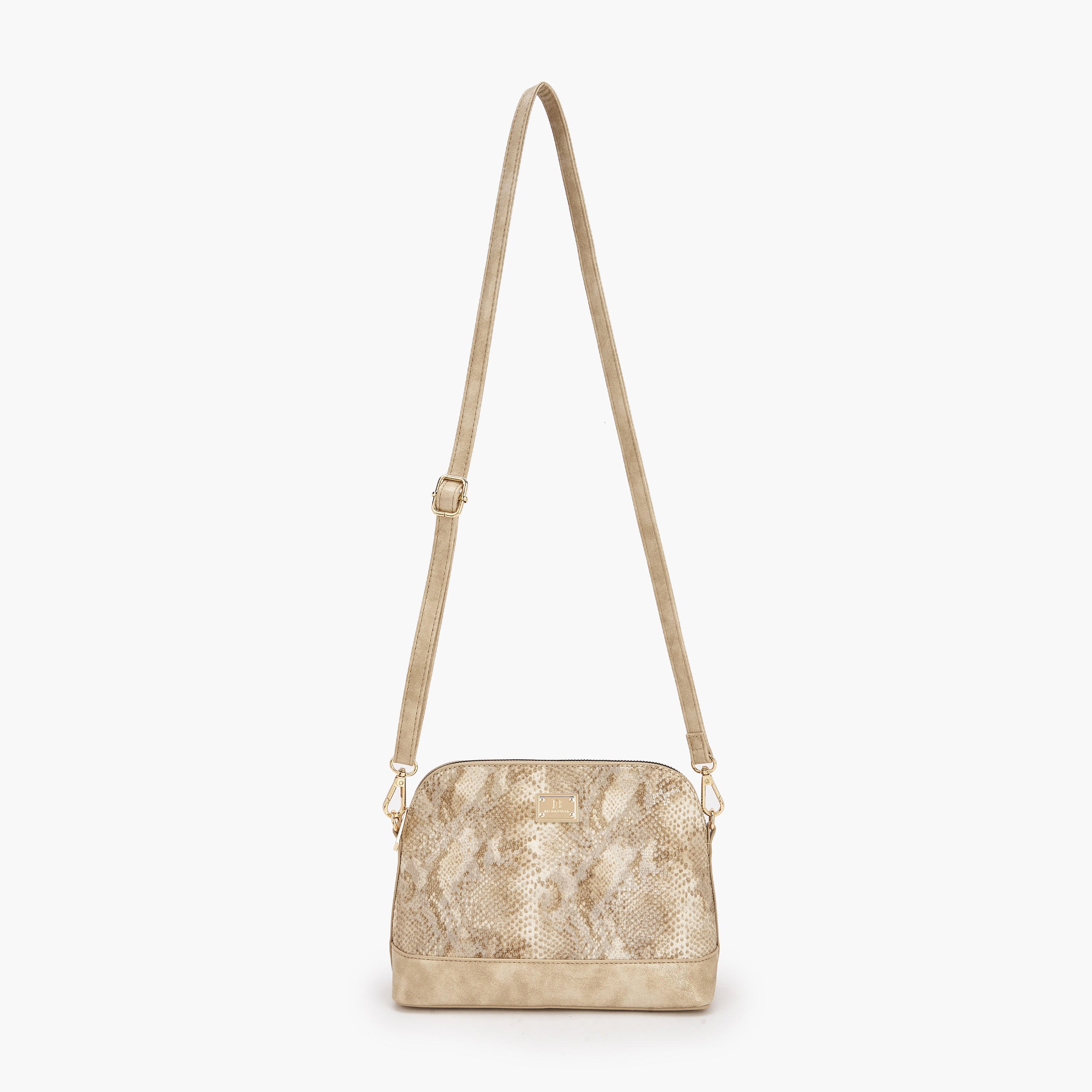 شنطة كروس بودي بارزة الملمس بحزام كتف قابل للفصل من فلورا بيلا-women-bagsandwallets-handbags-image-3