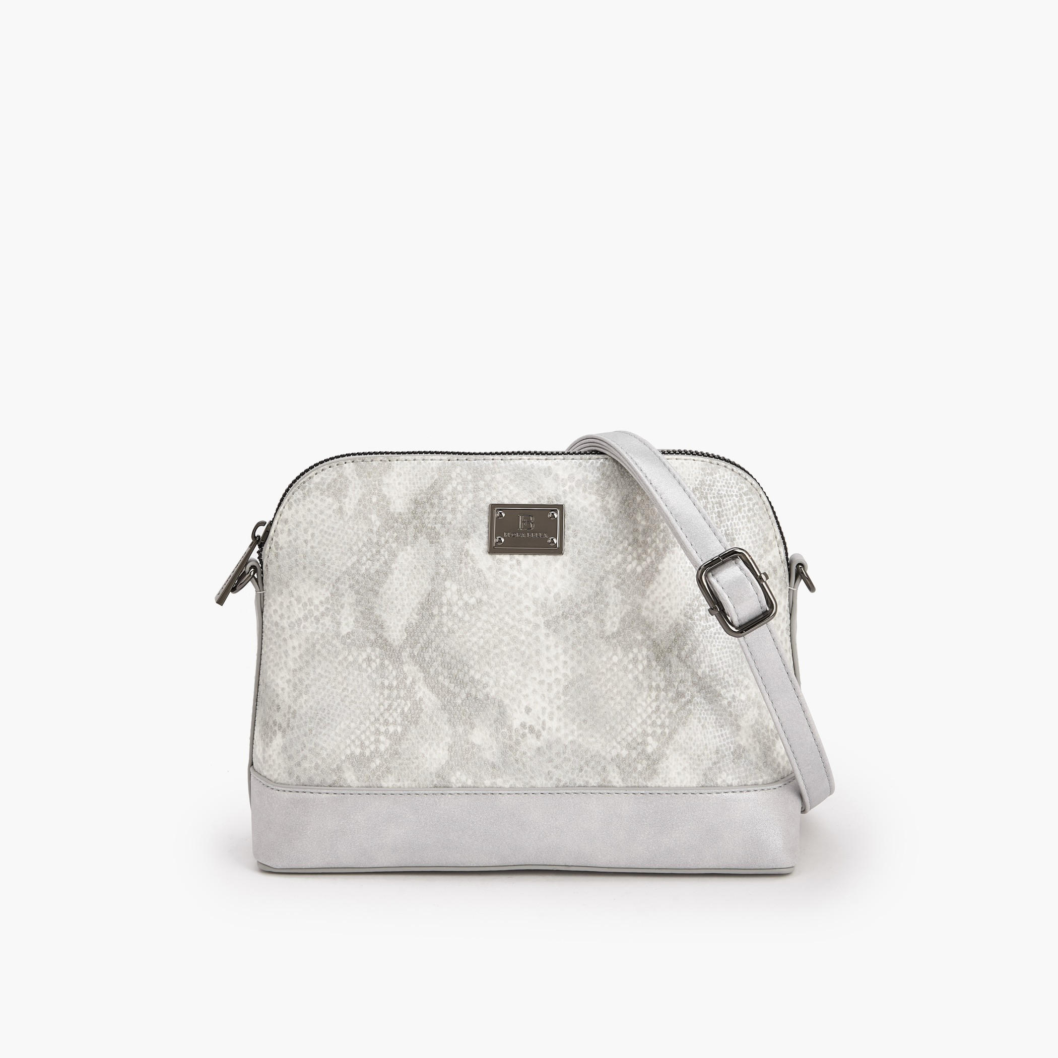 شنطة كروس بودي بارزة الملمس بحزام كتف قابل للفصل من فلورا بيلا-women-bagsandwallets-handbags-image-1