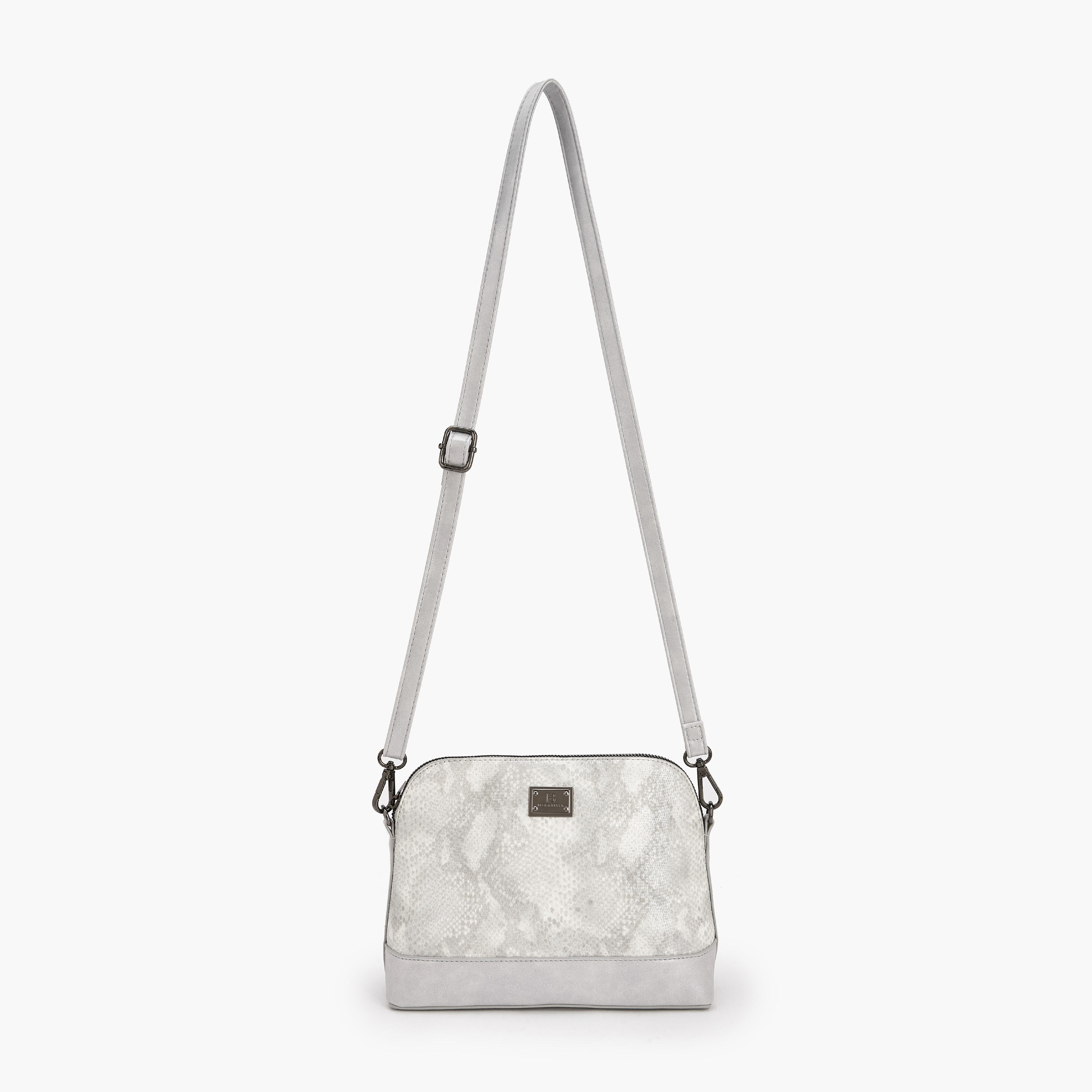 شنطة كروس بودي بارزة الملمس بحزام كتف قابل للفصل من فلورا بيلا-women-bagsandwallets-handbags-image-3
