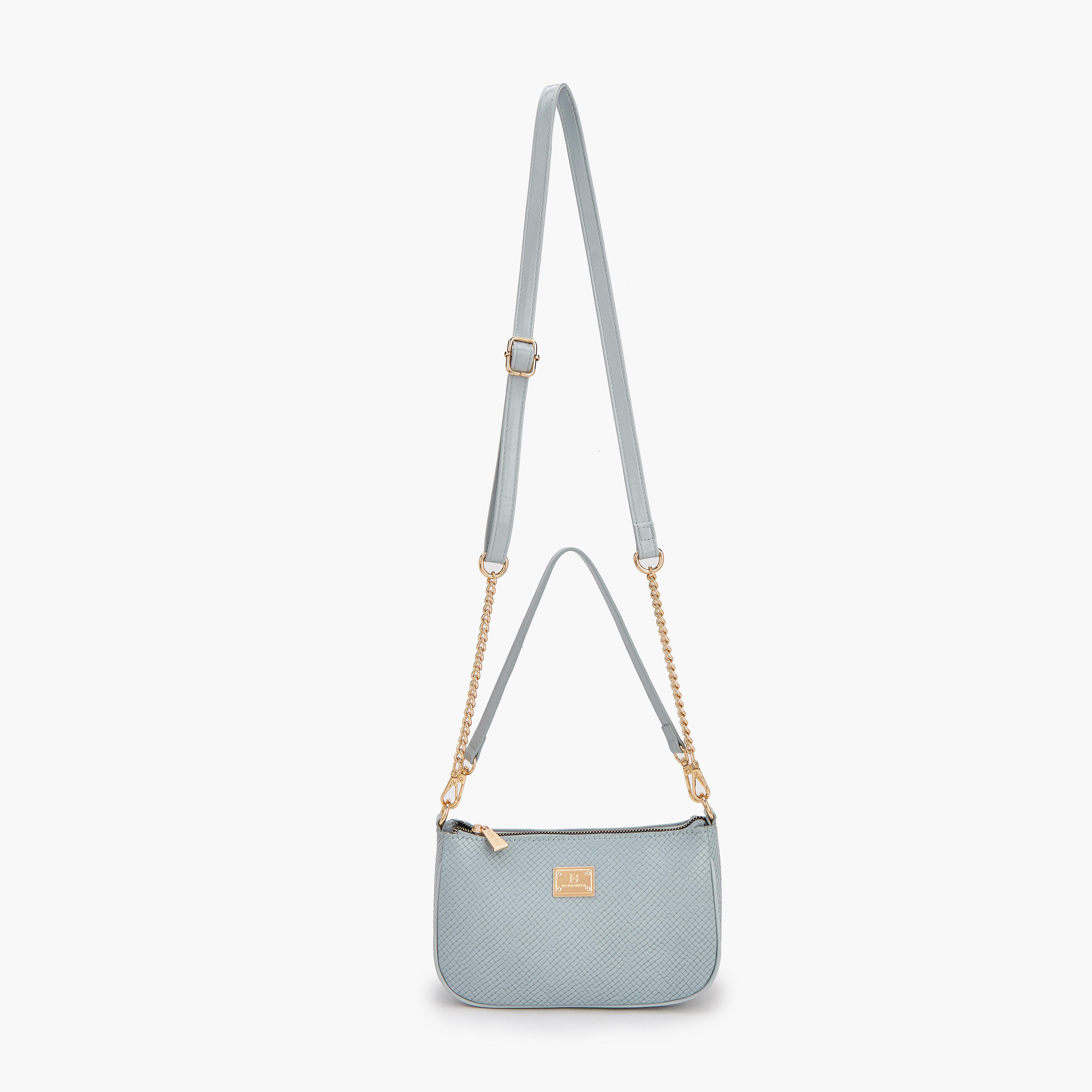 شنطة كتف بارزة الملمس مع حزام قابل للفصل للنساء من فلورا بيلا-women-bagsandwallets-handbags-image-3