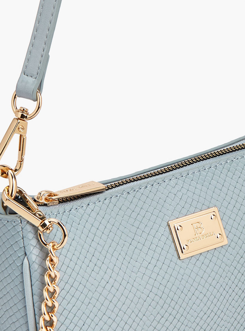 شنطة كتف بارزة الملمس مع حزام قابل للفصل للنساء من فلورا بيلا-women-bagsandwallets-handbags-image-5