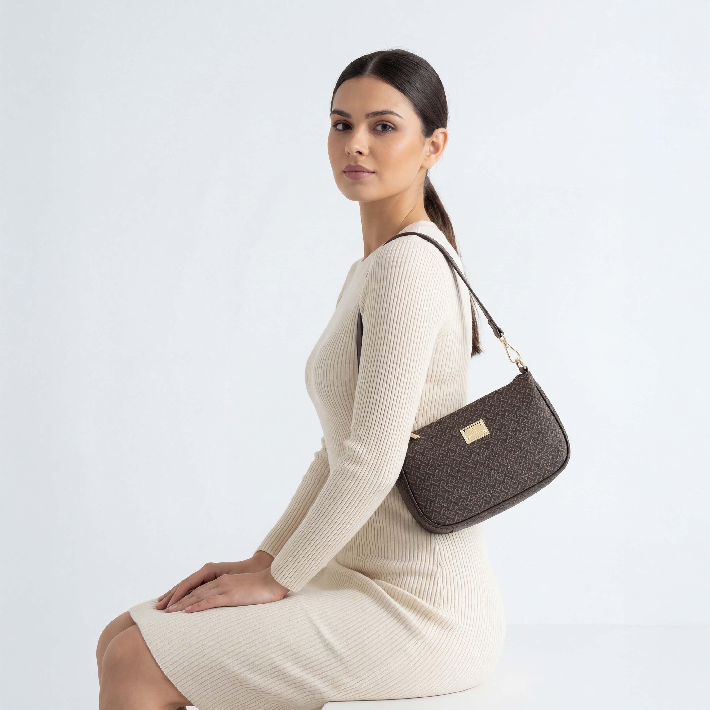 Flora Bella Monogram Print Shoulder Bag with Detachable Strap-women-bagsandwallets-handbags-image-2