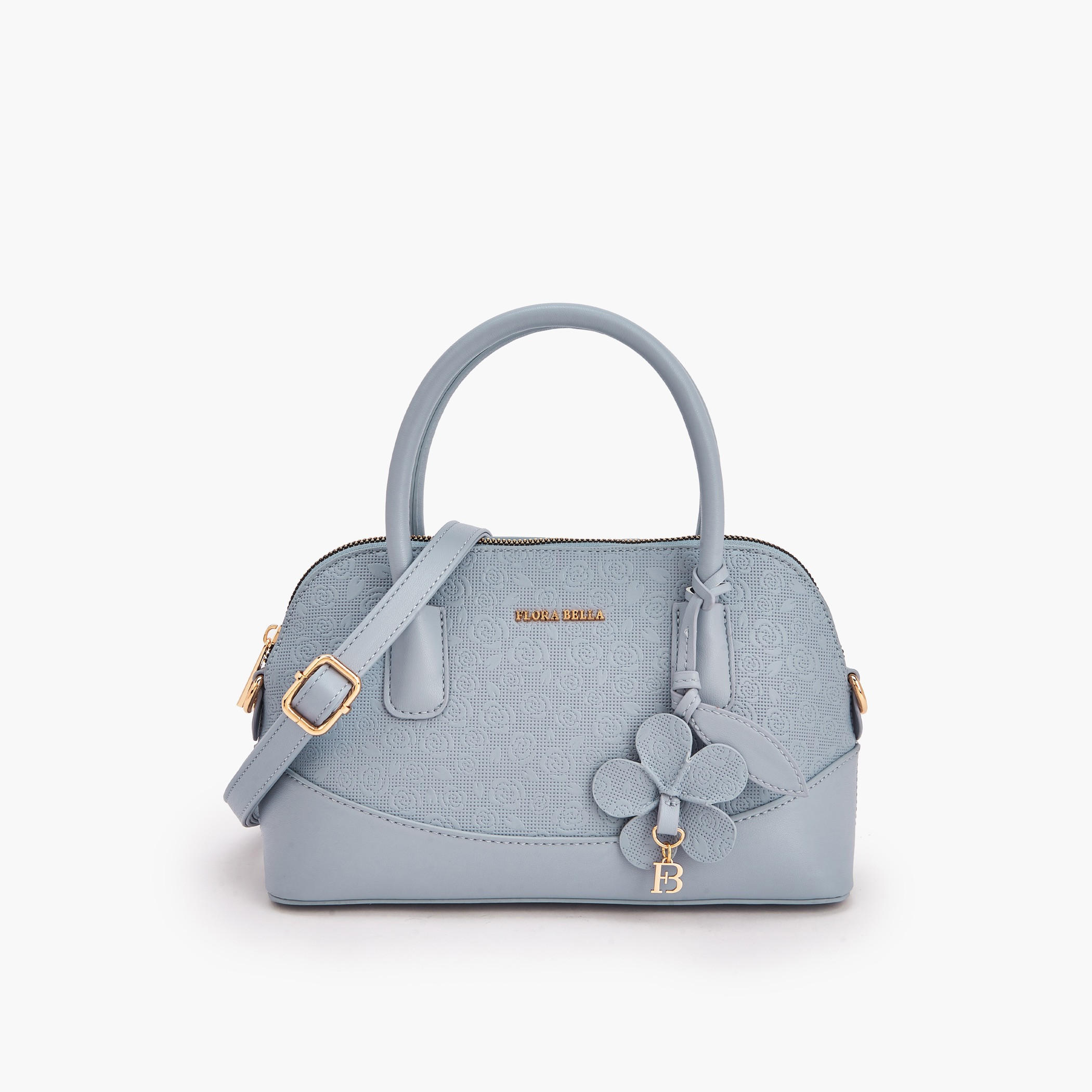 Flora Bella Floral Textured Crossbody Bag with Charm Detail-women-bagsandwallets-handbags-image-1