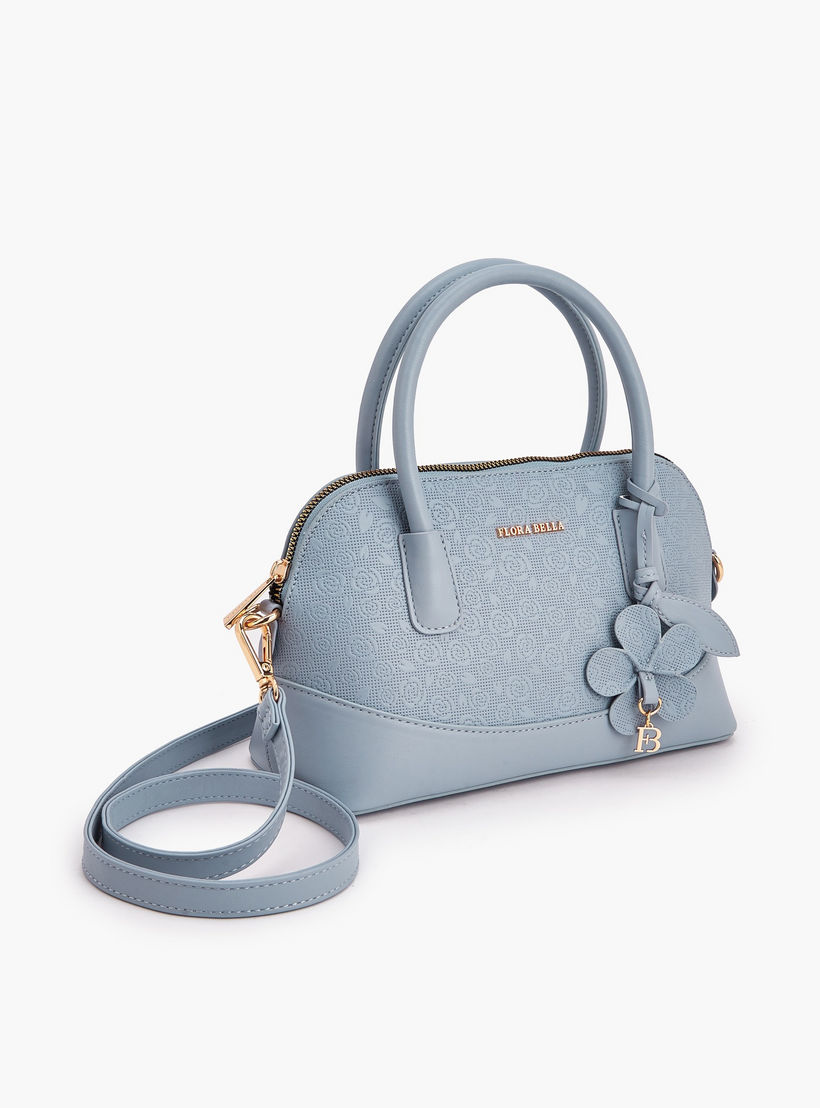 Flora Bella Floral Textured Crossbody Bag with Charm Detail-women-bagsandwallets-handbags-image-4