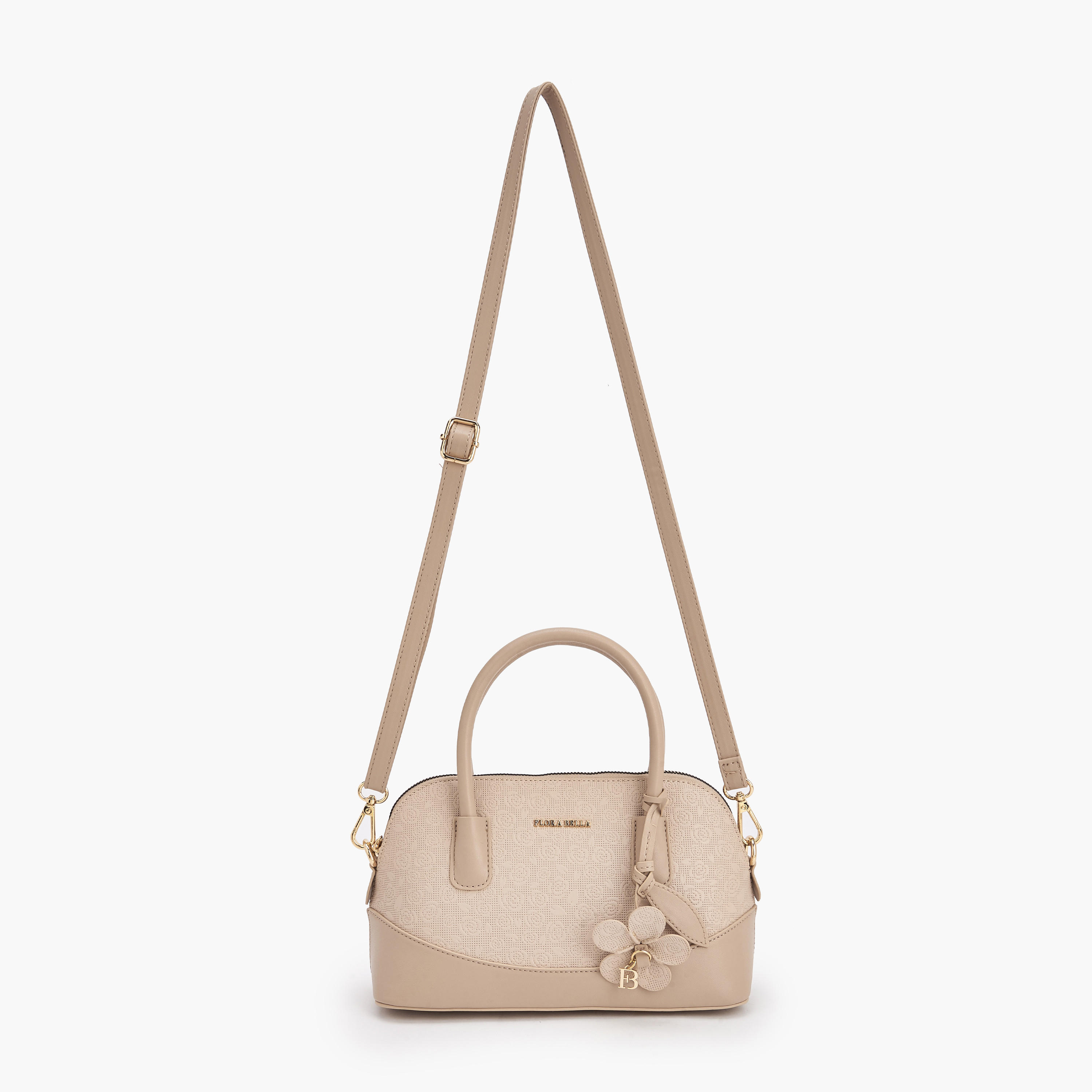 Flora Bella Floral Textured Crossbody Bag with Charm Detail-women-bagsandwallets-handbags-image-3