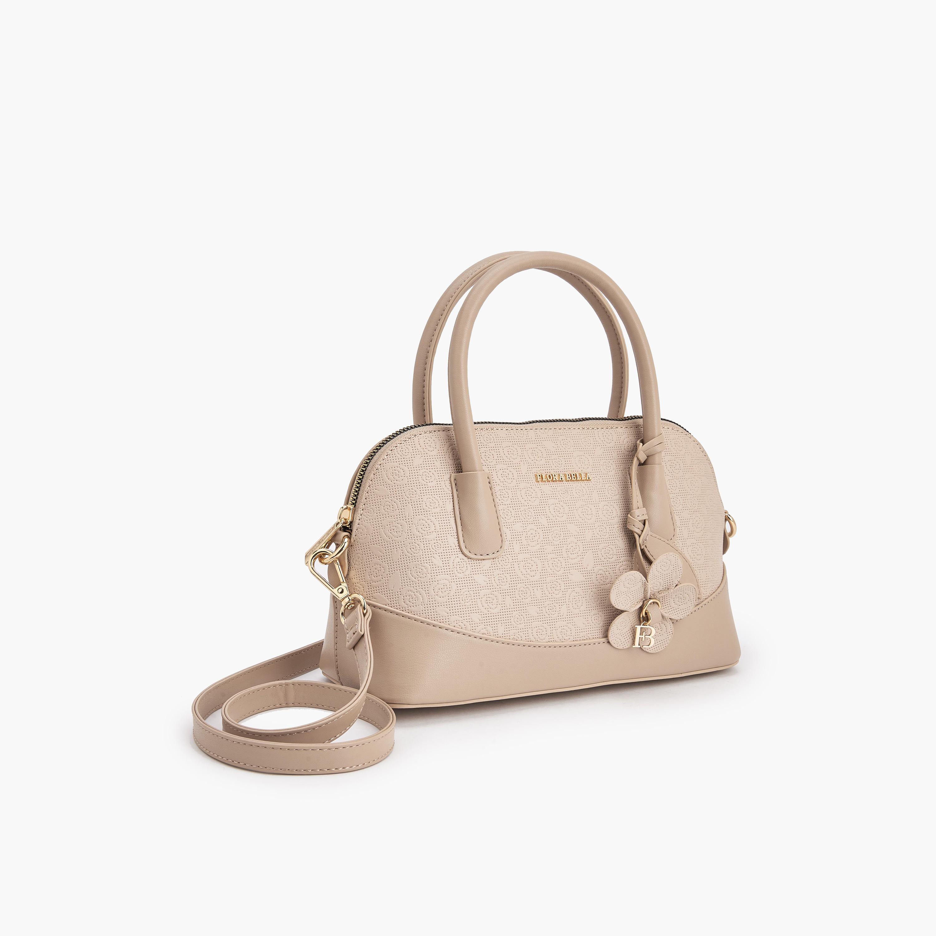 Flora Bella Floral Textured Crossbody Bag with Charm Detail-women-bagsandwallets-handbags-image-4