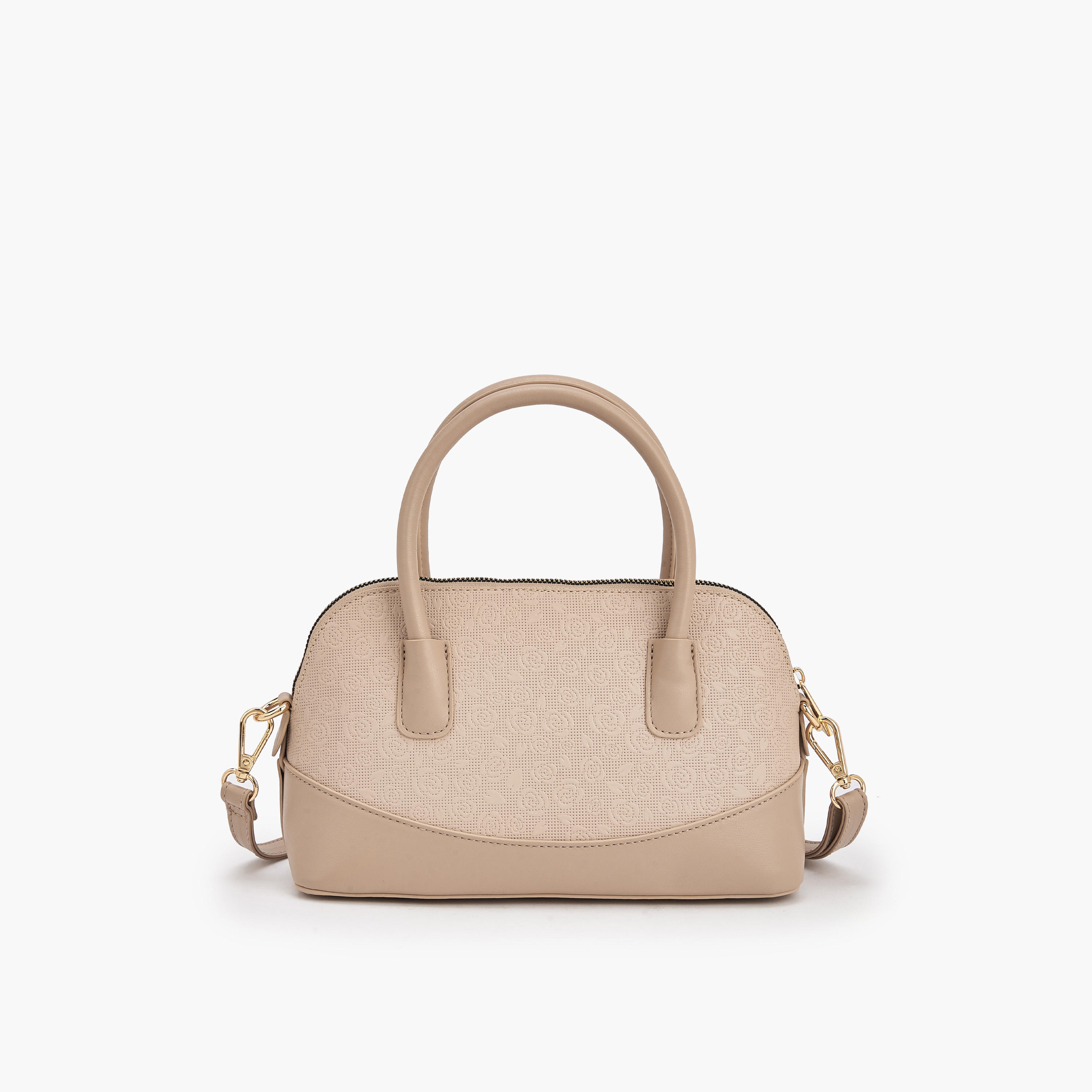 Flora Bella Floral Textured Crossbody Bag with Charm Detail-women-bagsandwallets-handbags-image-6