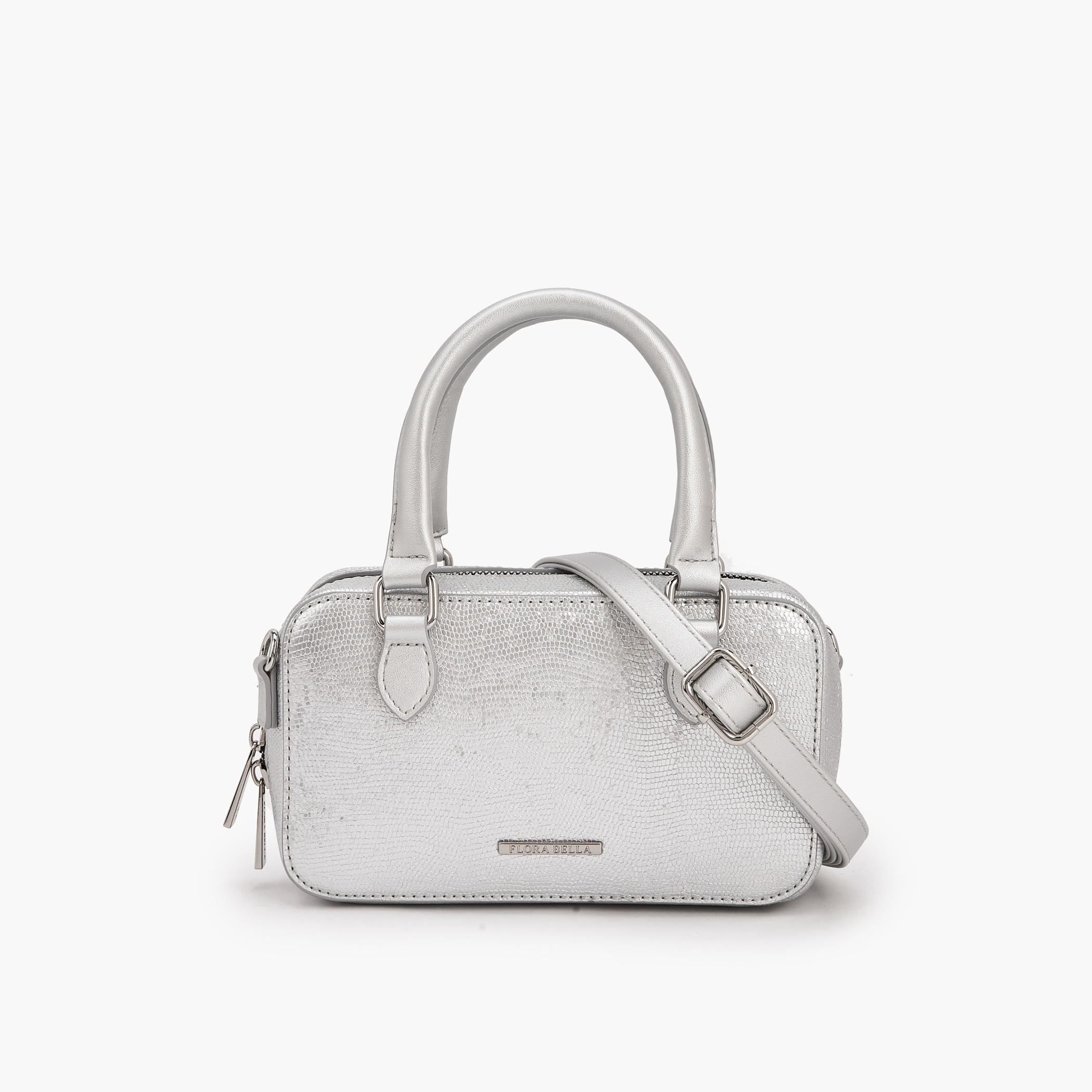 شنطة كروس بودي بارزة الملمس بحزام كتف قابل للفصل من فلورا بيلا-women-bagsandwallets-handbags-image-1