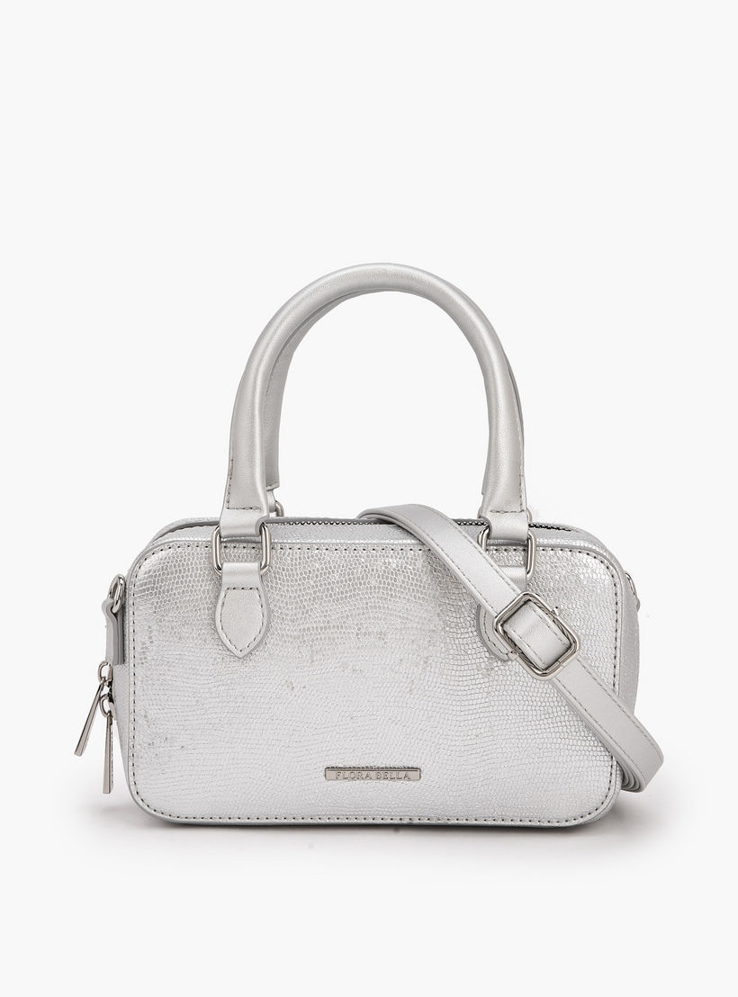 شنطة كروس بودي بارزة الملمس بحزام كتف قابل للفصل من فلورا بيلا-women-bagsandwallets-handbags-image-1