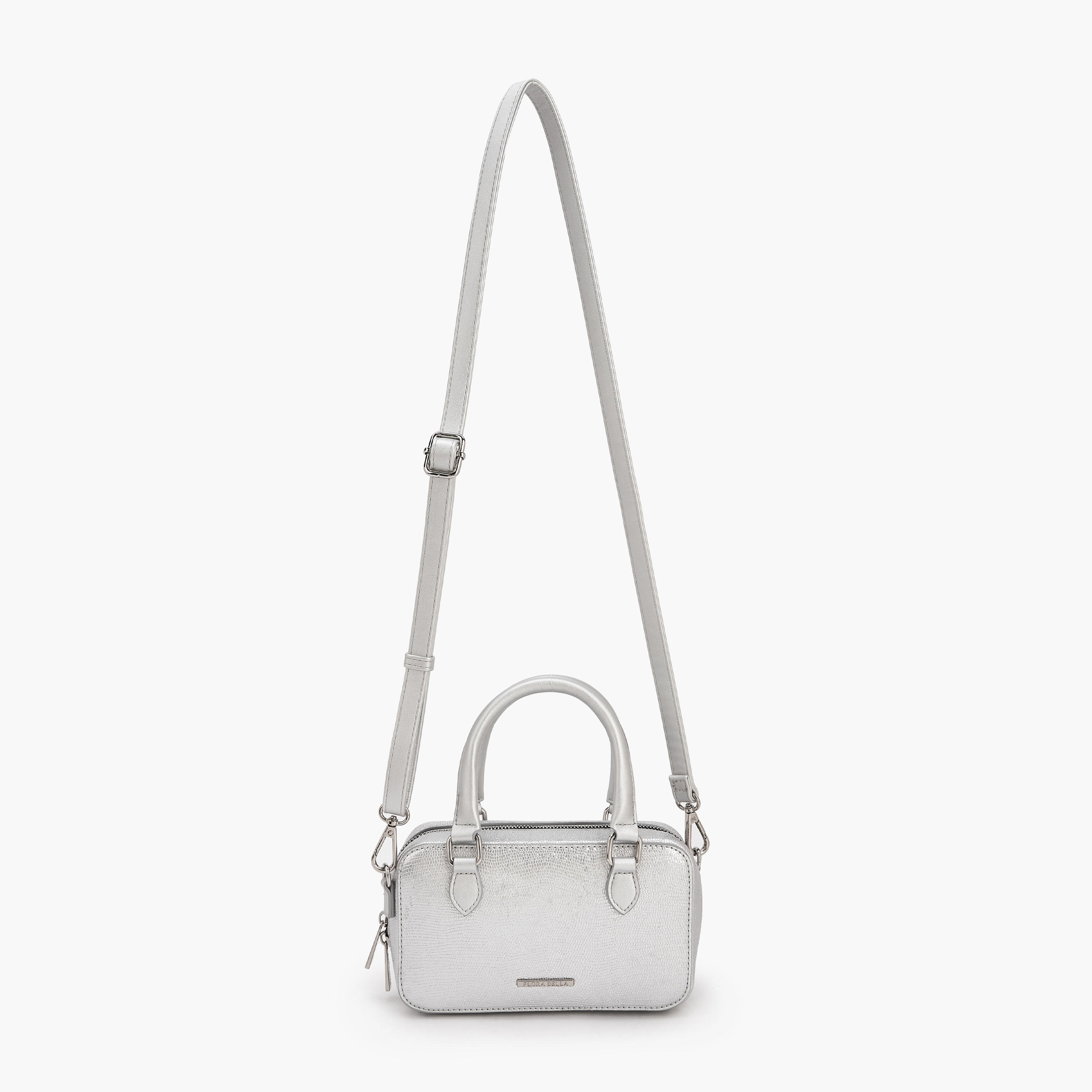 شنطة كروس بودي بارزة الملمس بحزام كتف قابل للفصل من فلورا بيلا-women-bagsandwallets-handbags-image-3