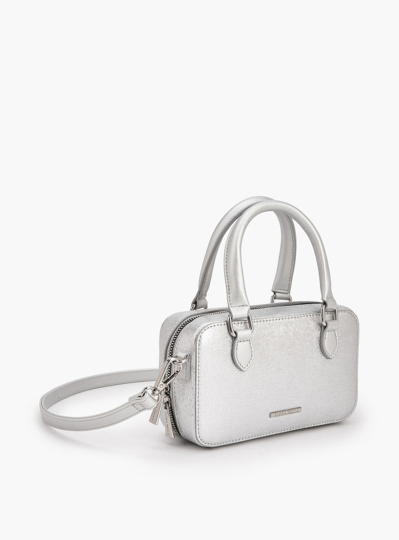 شنطة كروس بودي بارزة الملمس بحزام كتف قابل للفصل من فلورا بيلا-women-bagsandwallets-handbags-image-4