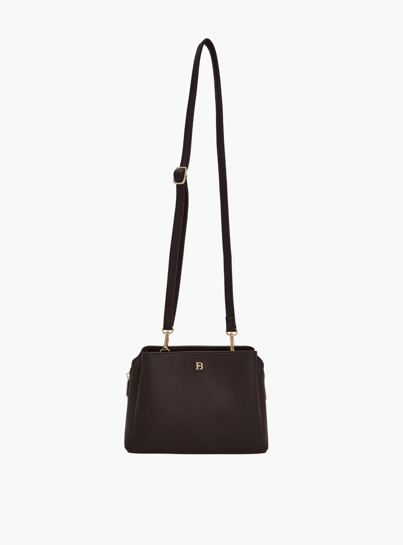 شنطة كروس بودي بزينة شعار مع حزام قابل للفصل من فلورا بيلا-women-bagsandwallets-handbags-image-4
