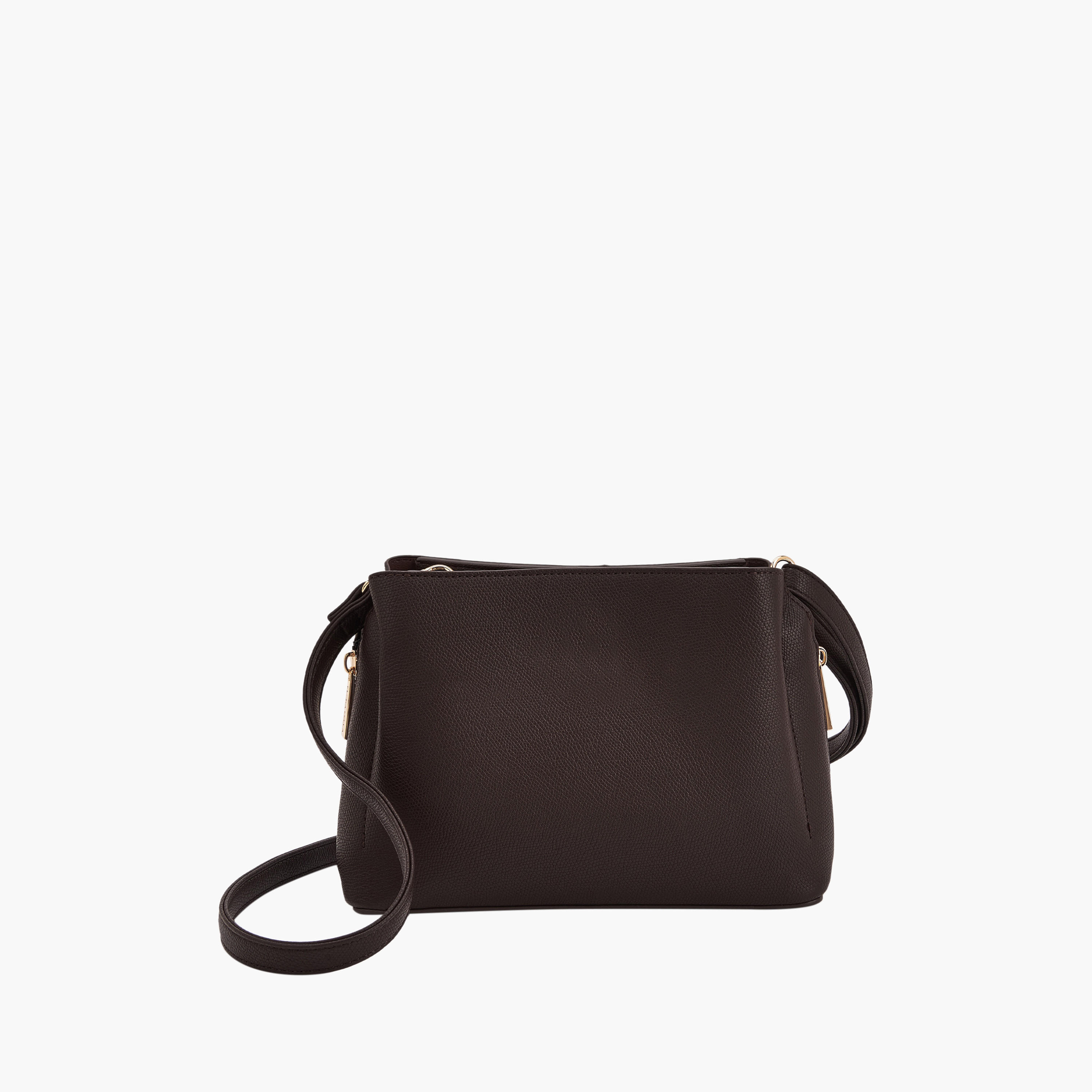 شنطة كروس بودي بزينة شعار مع حزام قابل للفصل من فلورا بيلا-women-bagsandwallets-handbags-image-7