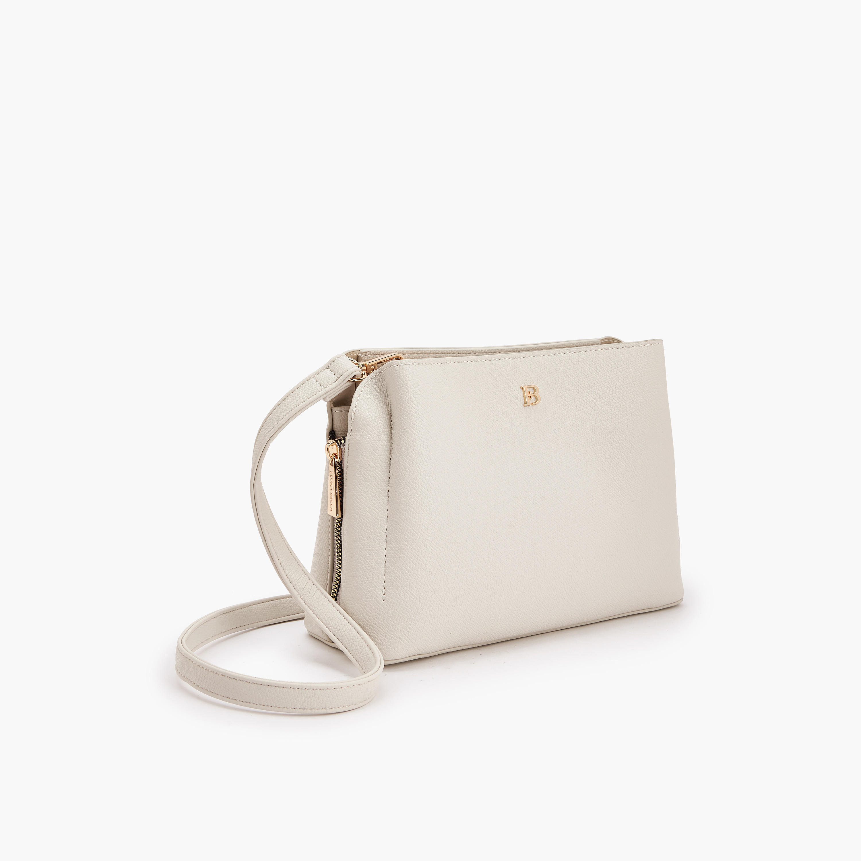 شنطة كروس بودي بزينة شعار مع حزام قابل للفصل من فلورا بيلا-women-bagsandwallets-handbags-image-4