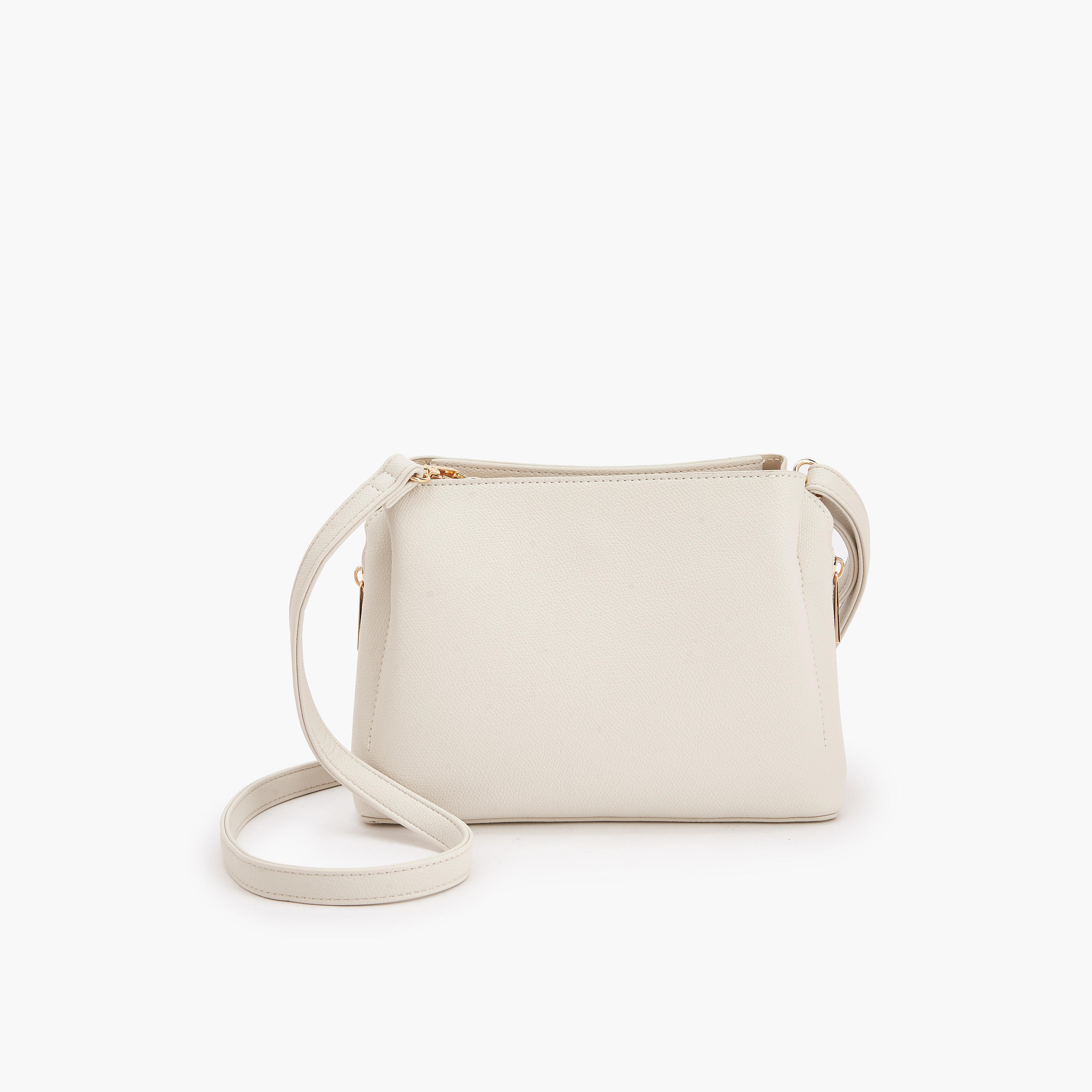 شنطة كروس بودي بزينة شعار مع حزام قابل للفصل من فلورا بيلا-women-bagsandwallets-handbags-image-5