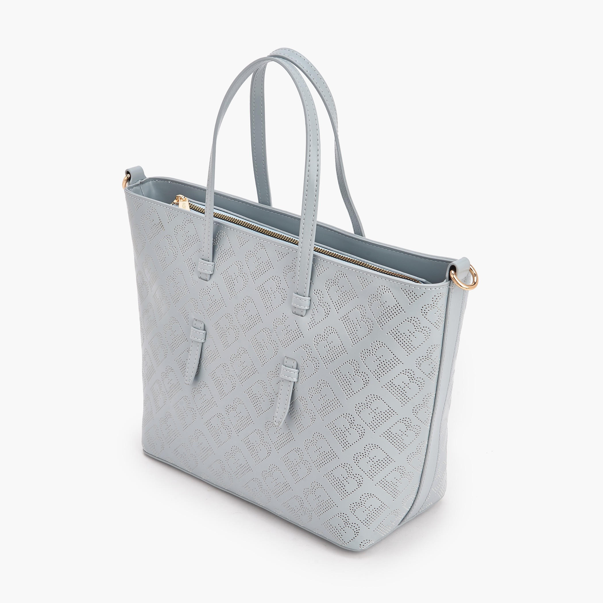 شنطة توتي مفرّغة بالليزر مع حزام كتف قابل للفصل للنساء من فلورا بيلا-women-bagsandwallets-handbags-image-6