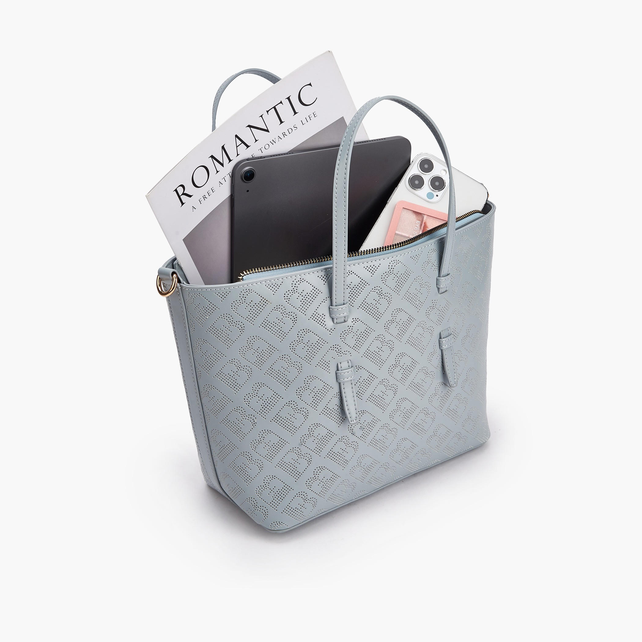 شنطة توتي مفرّغة بالليزر مع حزام كتف قابل للفصل للنساء من فلورا بيلا-women-bagsandwallets-handbags-image-8