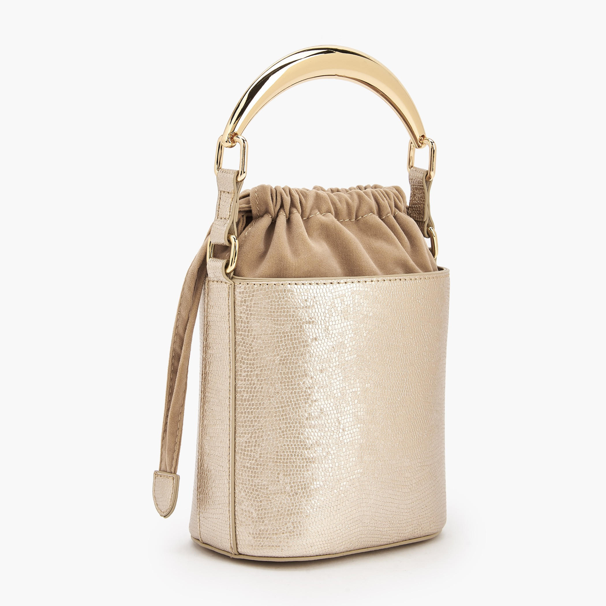 Flora Bella Textured Bucket Bag with Drawstring Closure-women-bagsandwallets-handbags-image-2
