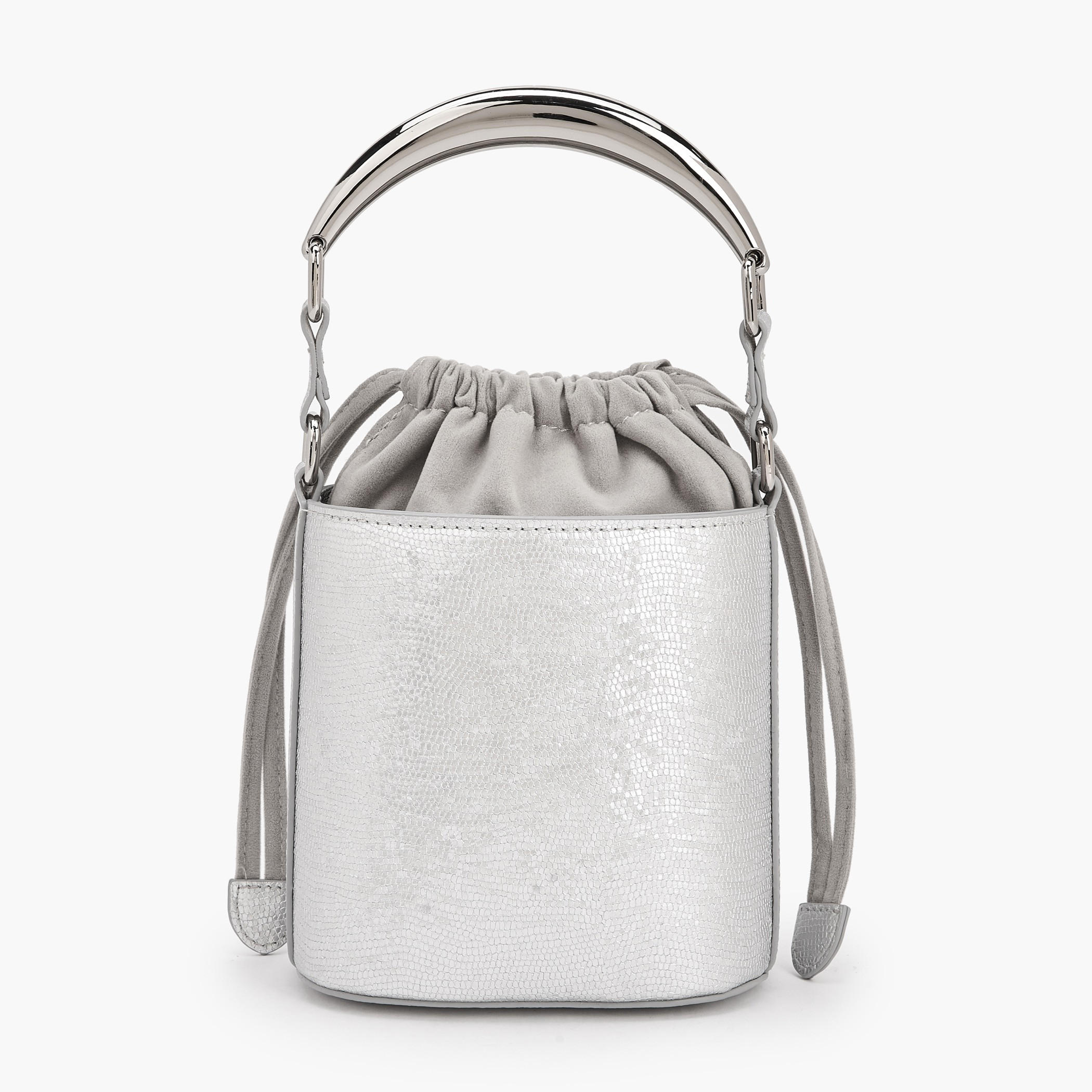 شنطة دلو بارزة الملمس برباط إغلاق من فلورا بيلا-women-bagsandwallets-handbags-image-1