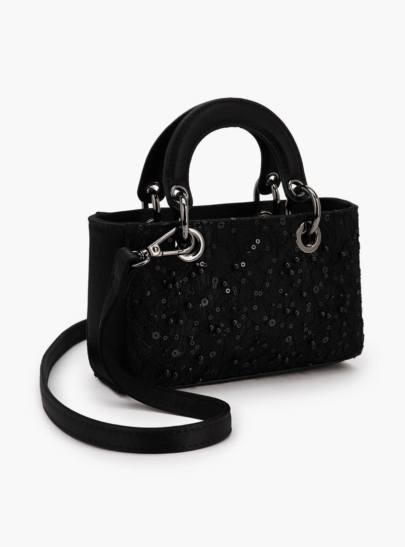 شنطة كروس بودي مزيّنة بالترتر مع حزام قابل للفصل من فلورا بيلا-women-bagsandwallets-handbags-image-4