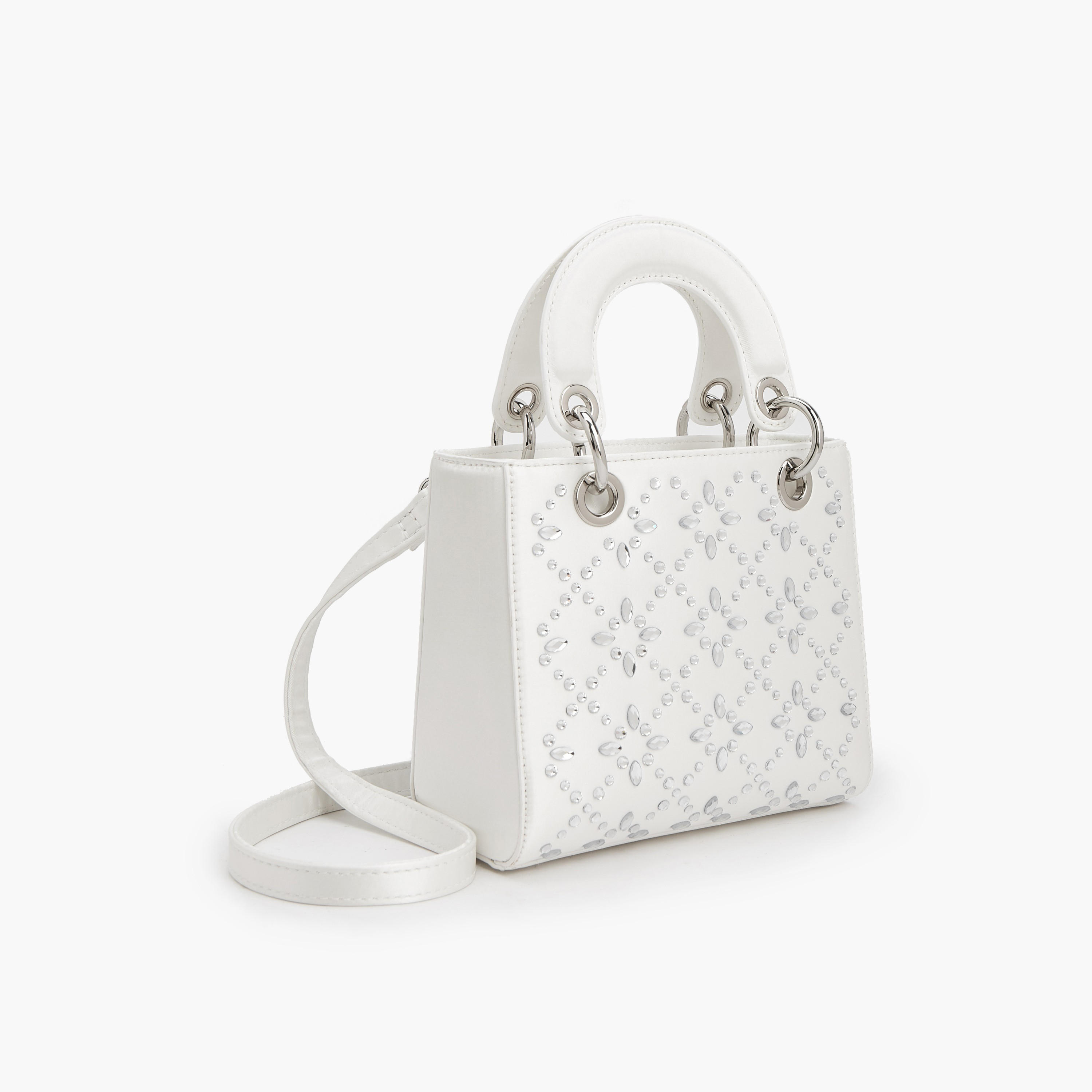 شنطة ساتشيل مزينة بحزام قابل للفصل من فلورا بيلا-women-bagsandwallets-handbags-image-4