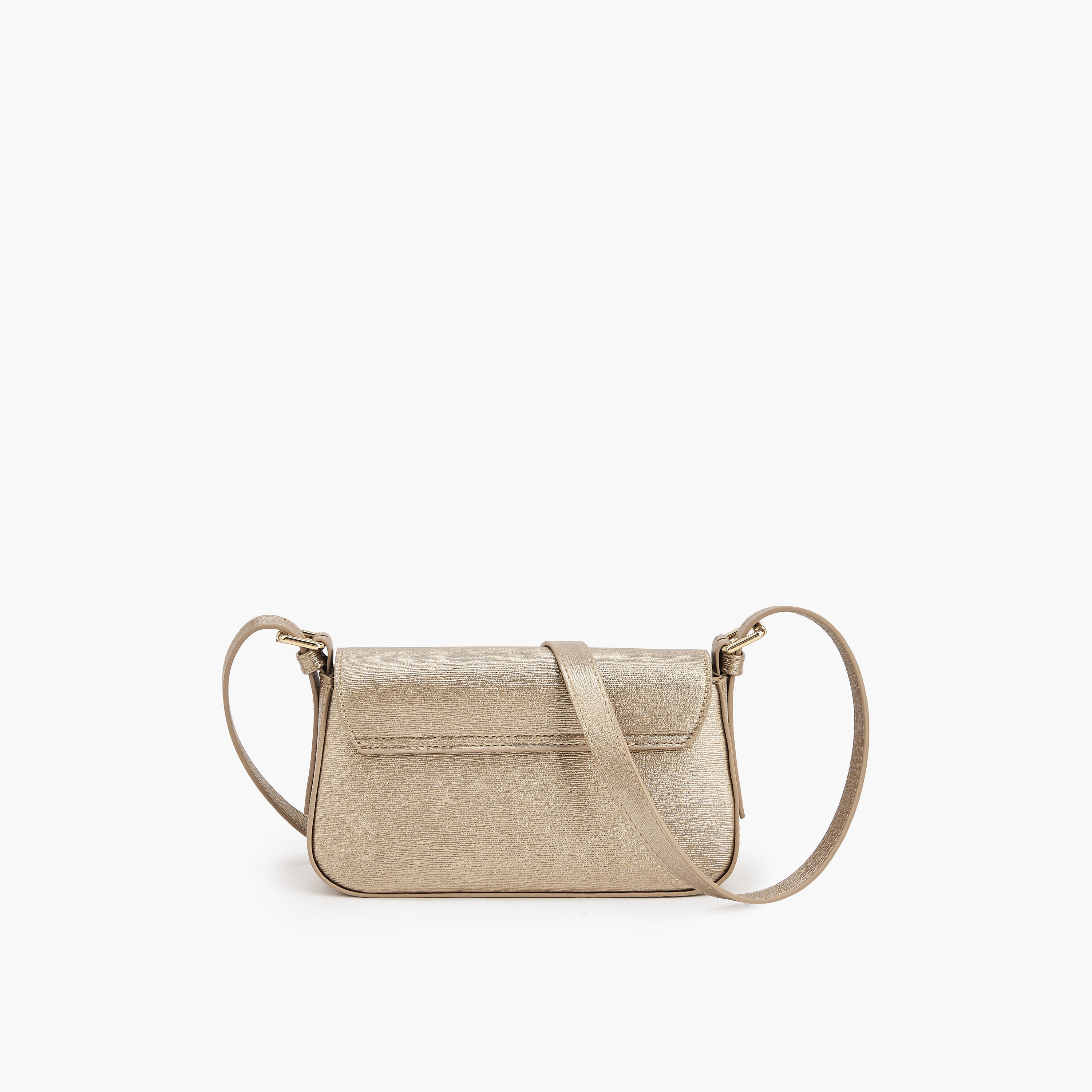 شنطة كروس بودي مزينة بشعار مع حزام قابل للتعديل للنساء من فلورا بيلا-women-bagsandwallets-handbags-image-5