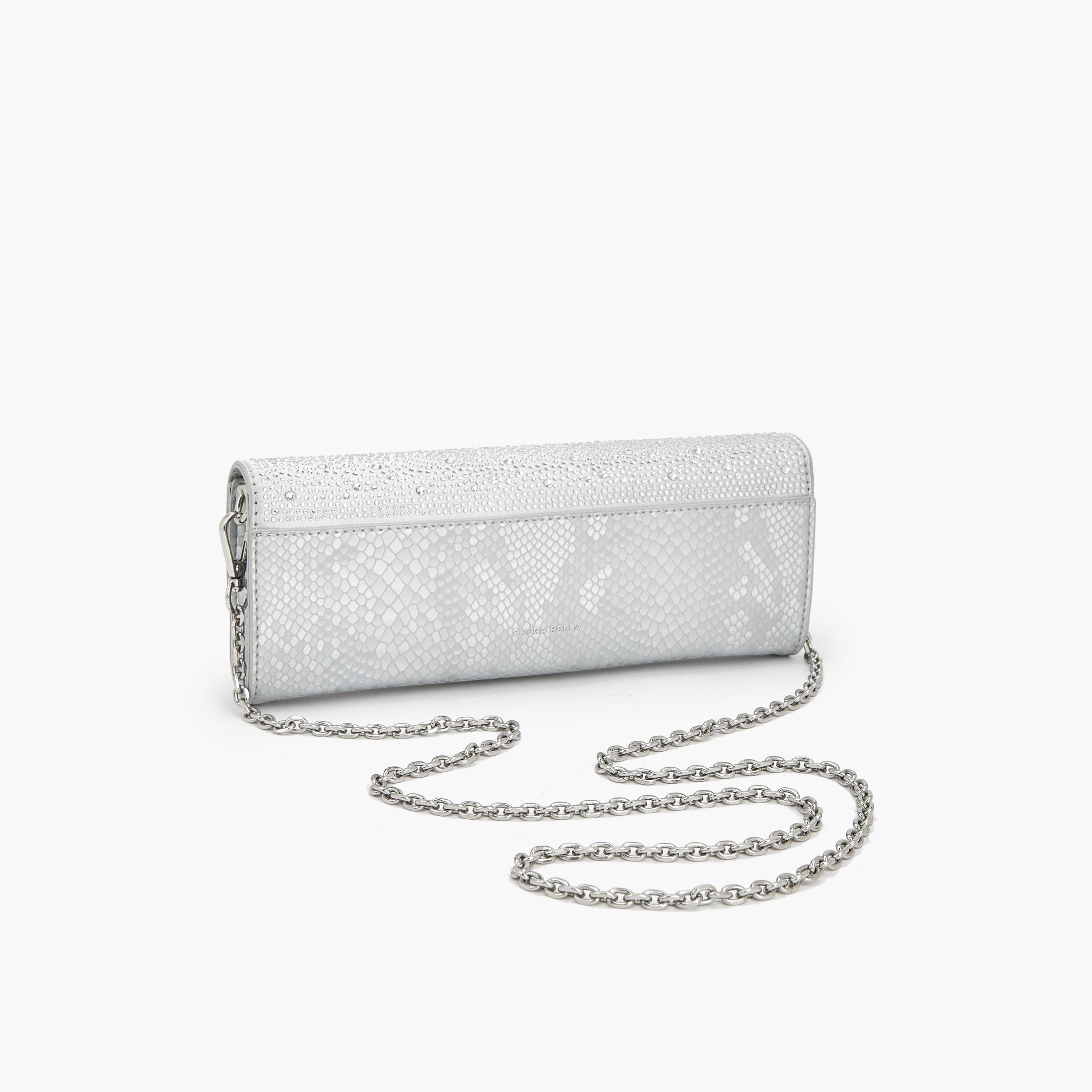 Flora Bella Embellished Clutch with Chain Strap-women-bagsandwallets-handbags-image-6