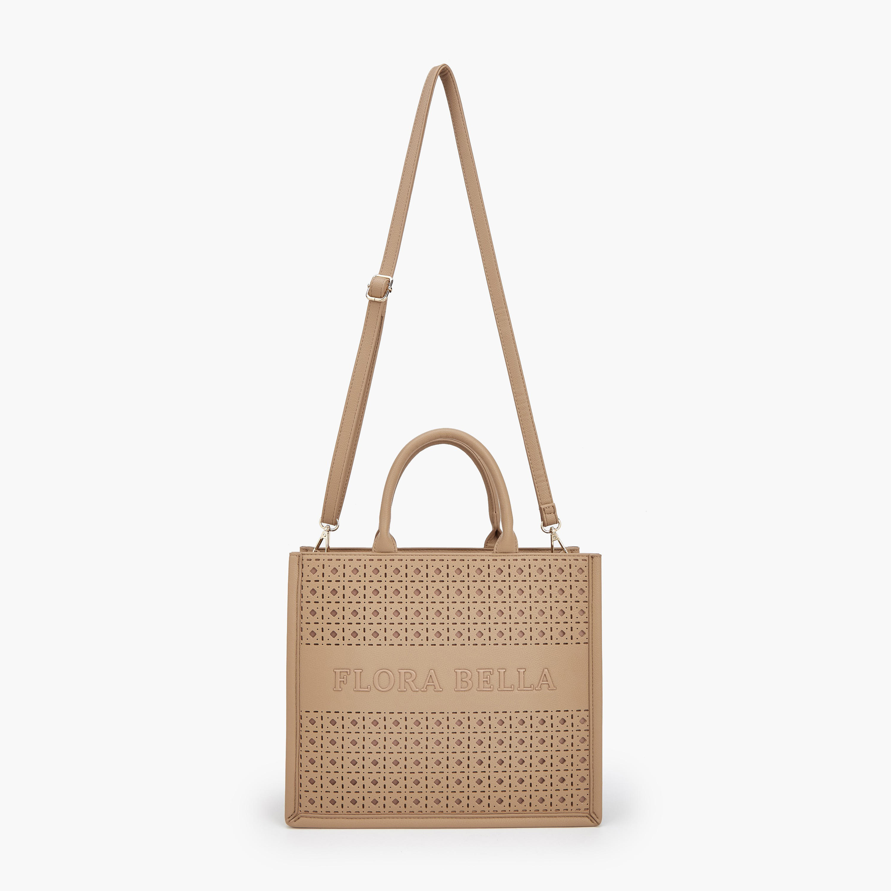Flora Bella Laser Cut Tote Bag with Detachable Strap-women-bagsandwallets-handbags-image-3