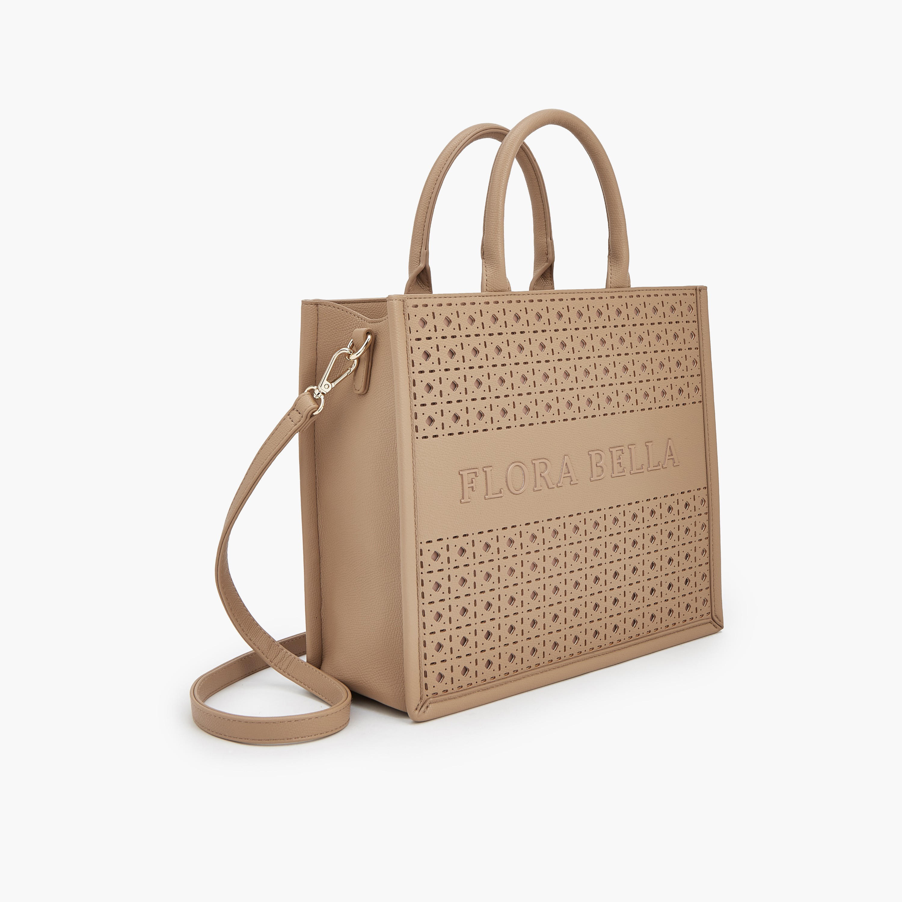 Flora Bella Laser Cut Tote Bag with Detachable Strap-women-bagsandwallets-handbags-image-4