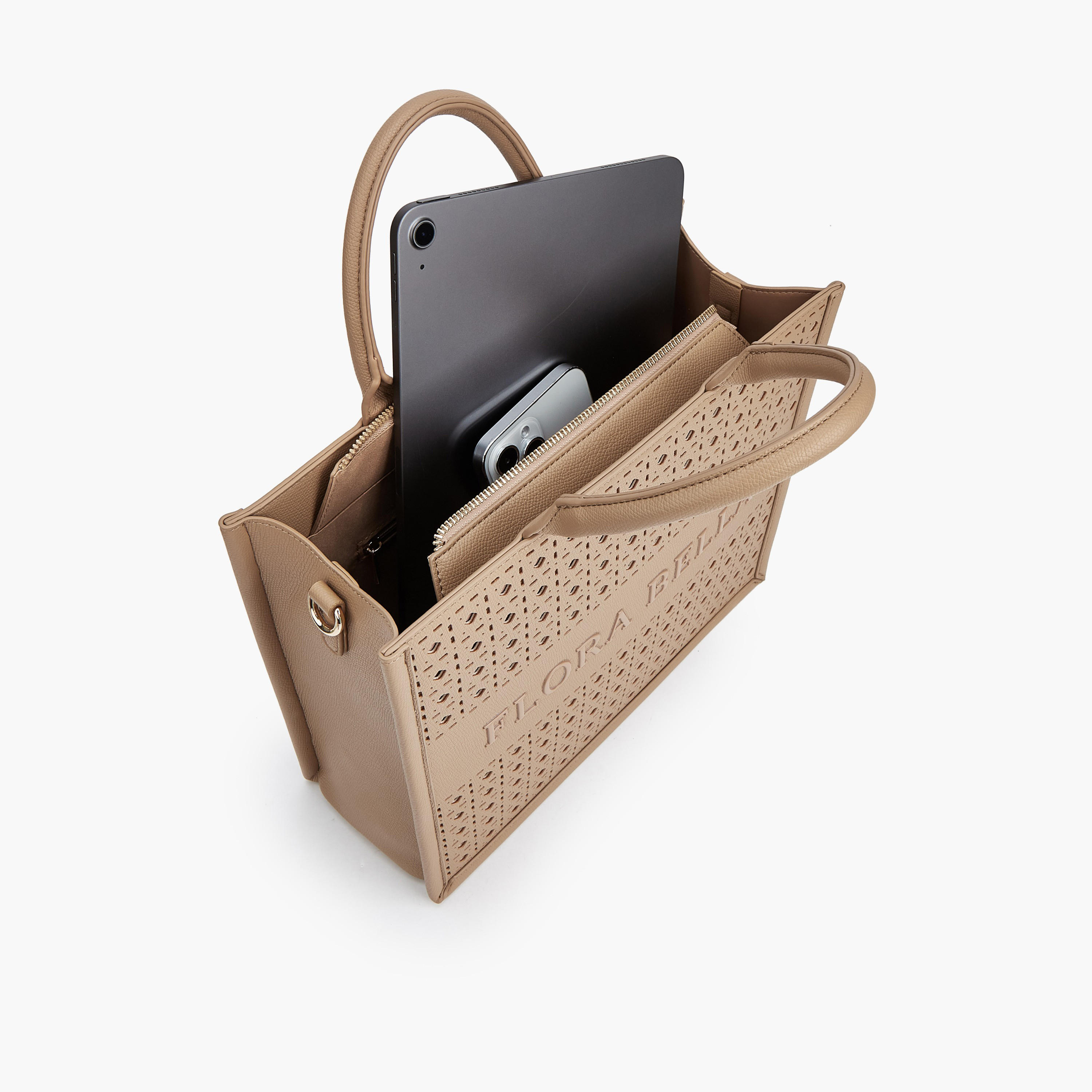 Flora Bella Laser Cut Tote Bag with Detachable Strap-women-bagsandwallets-handbags-image-8