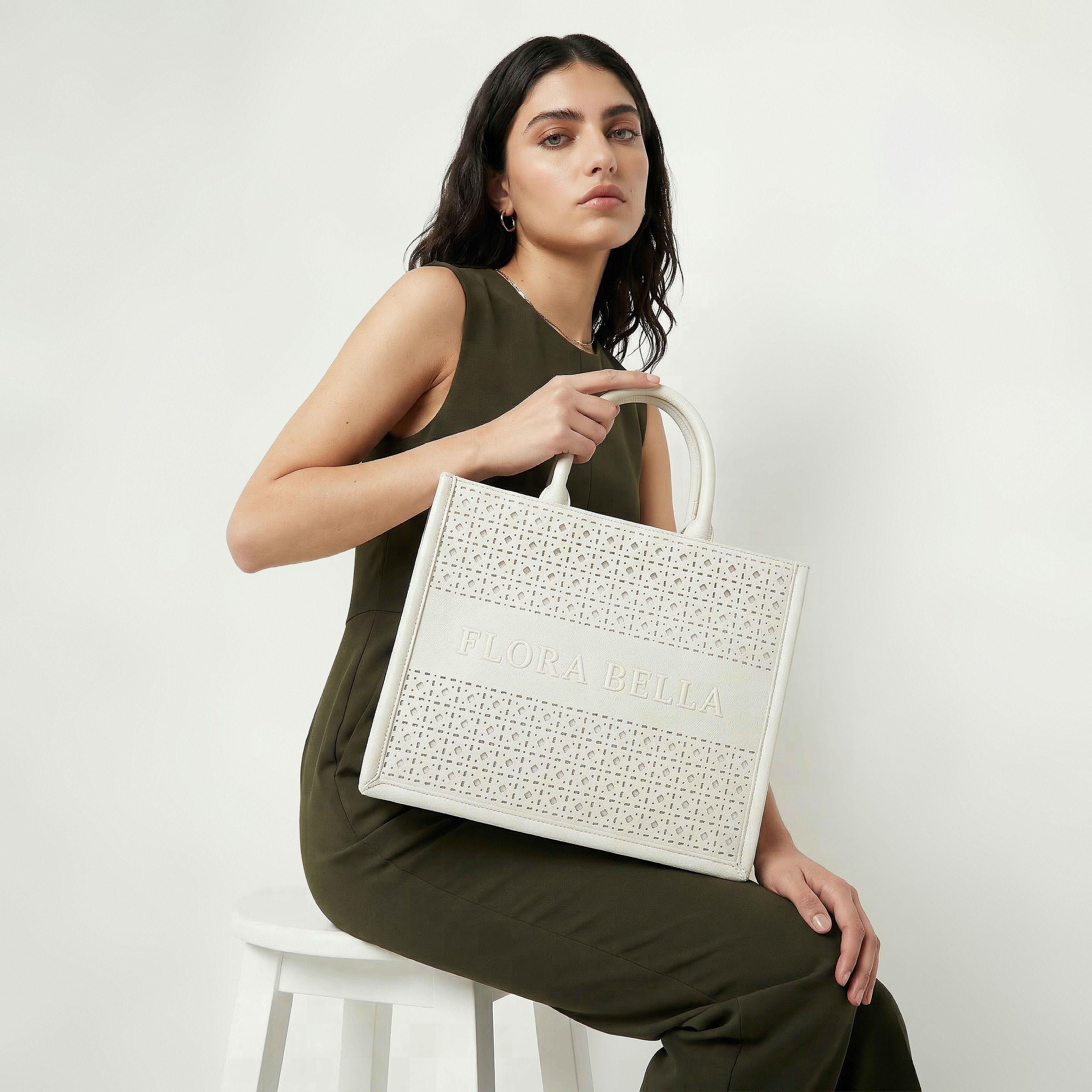 Flora Bella Laser Cut Tote Bag with Detachable Strap-women-bagsandwallets-handbags-image-10