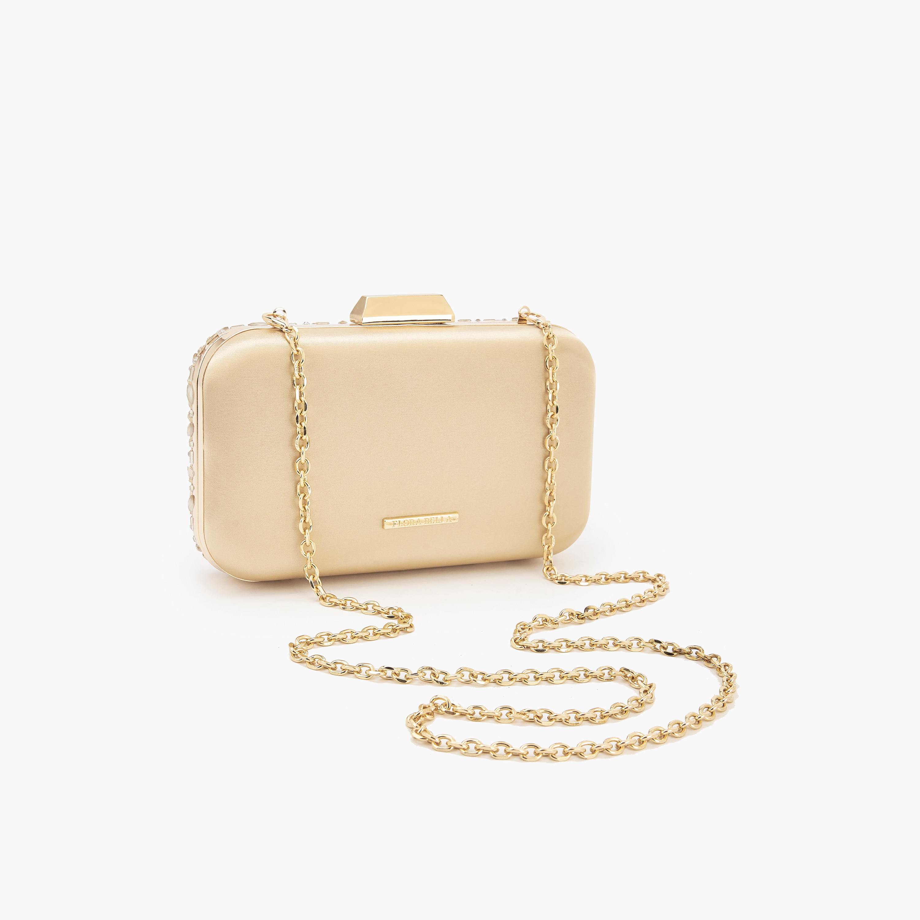 شنطة كلاتش مزينة بحزام سلسلة قابل للفصل من فلورا بيلا-women-bagsandwallets-handbags-image-5
