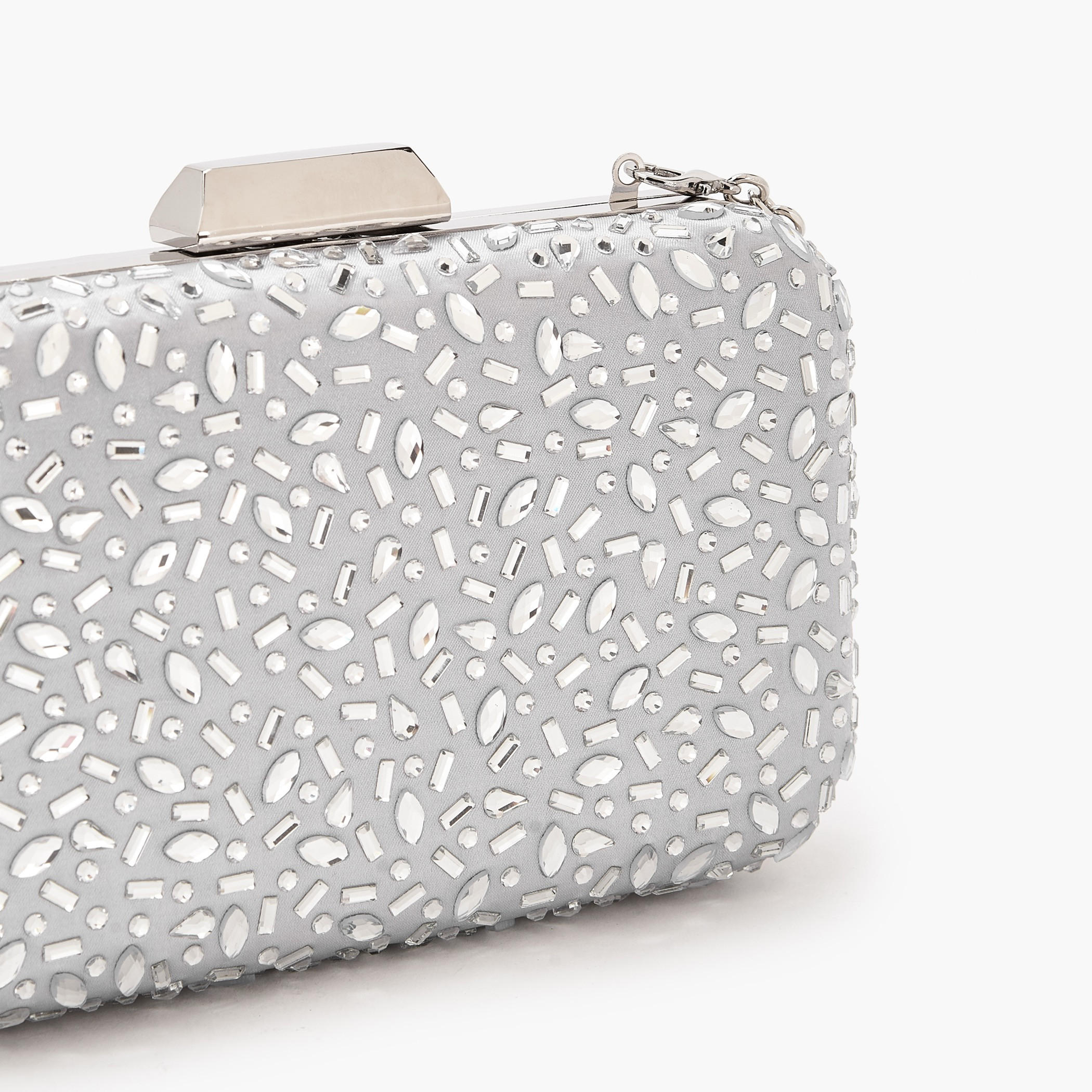 Floral Bella Embellished Clutch with Detachable Chain Strap-women-bagsandwallets-handbags-image-3