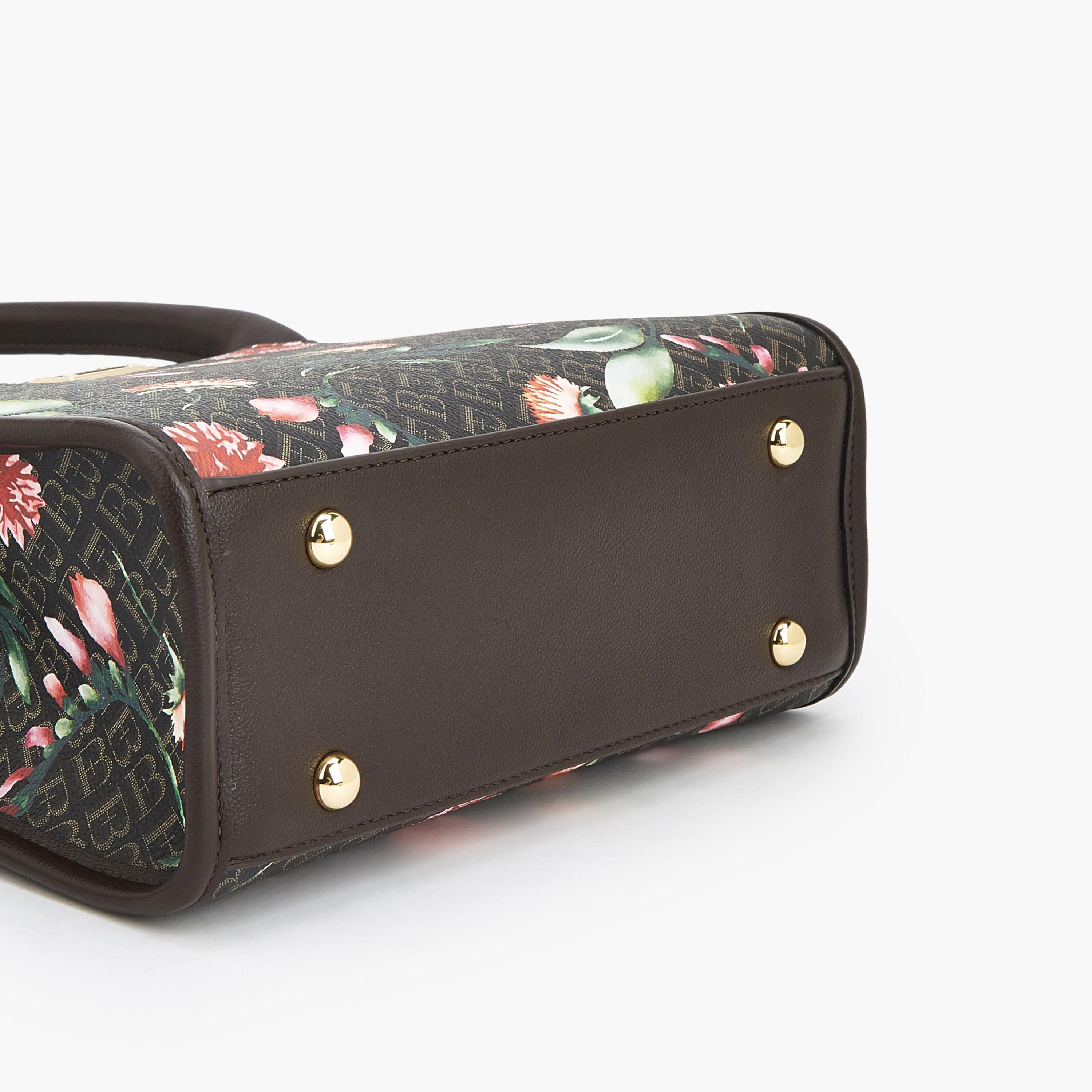 Flora Bella Monogram Print Satchel Bag with Detachable Strap-women-bagsandwallets-handbags-image-7